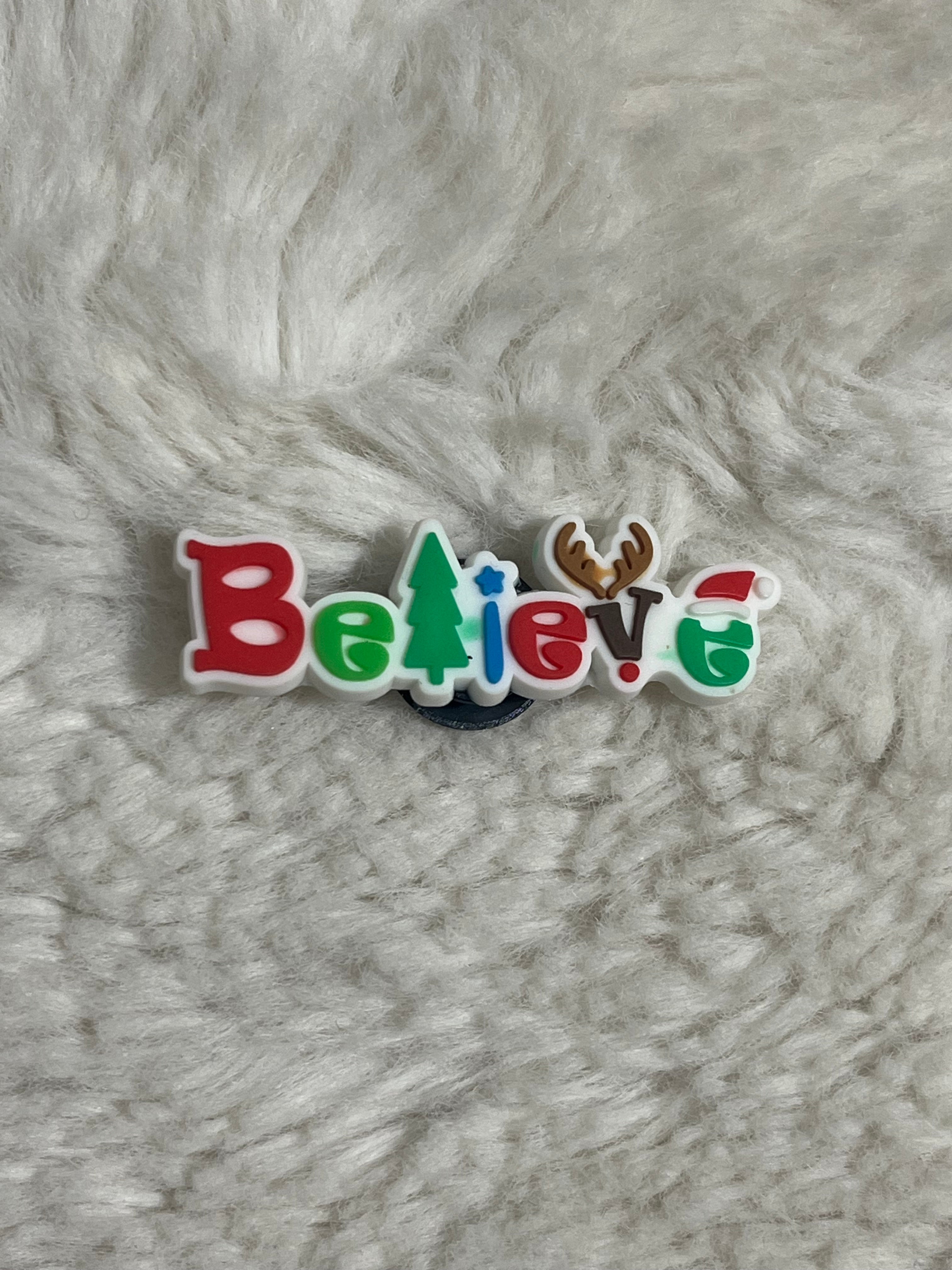 Christmas (Words) Shoe Charms