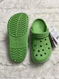 Green Bayaband Crocs