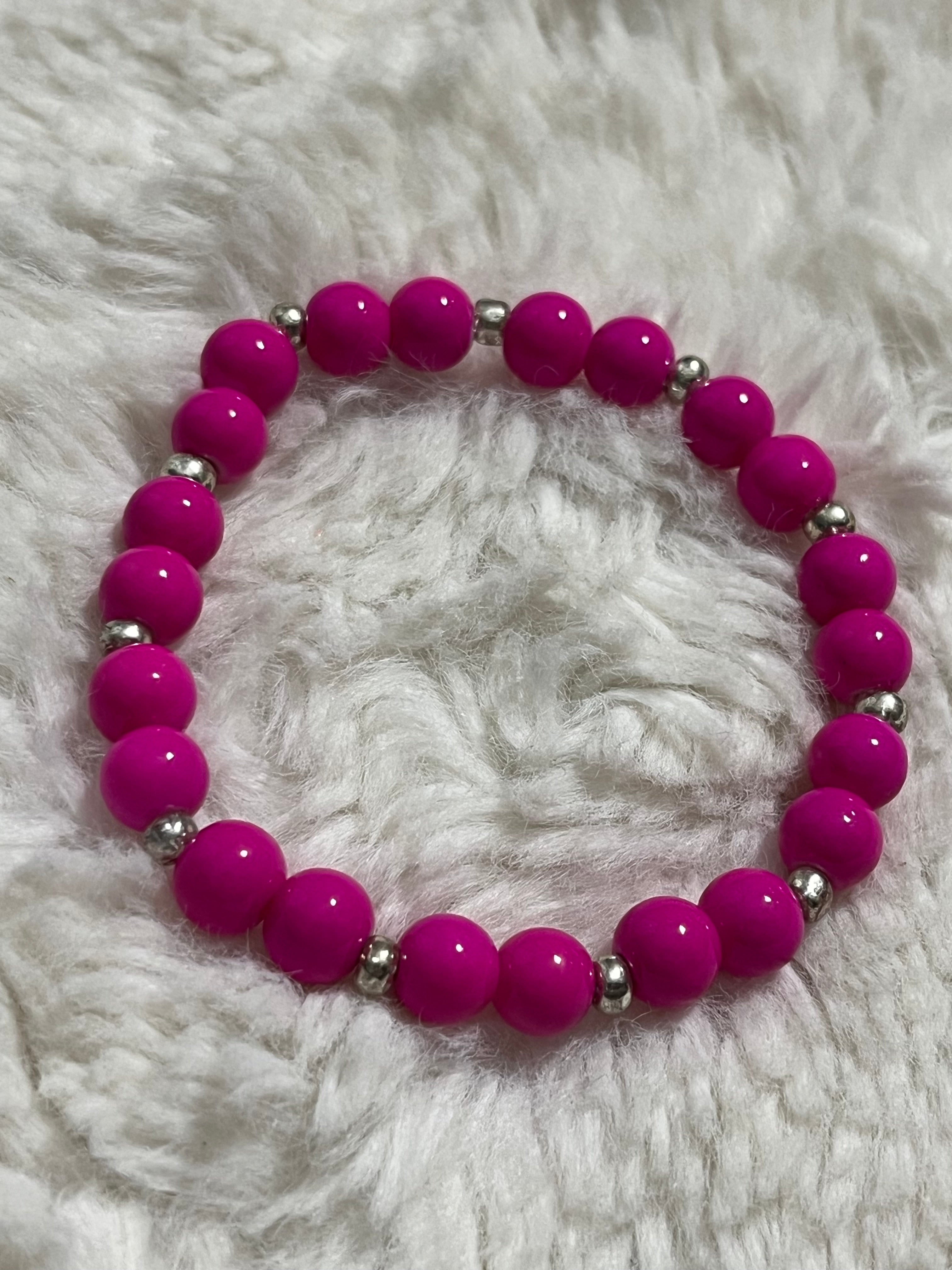 Electric Flamingo Bracelet