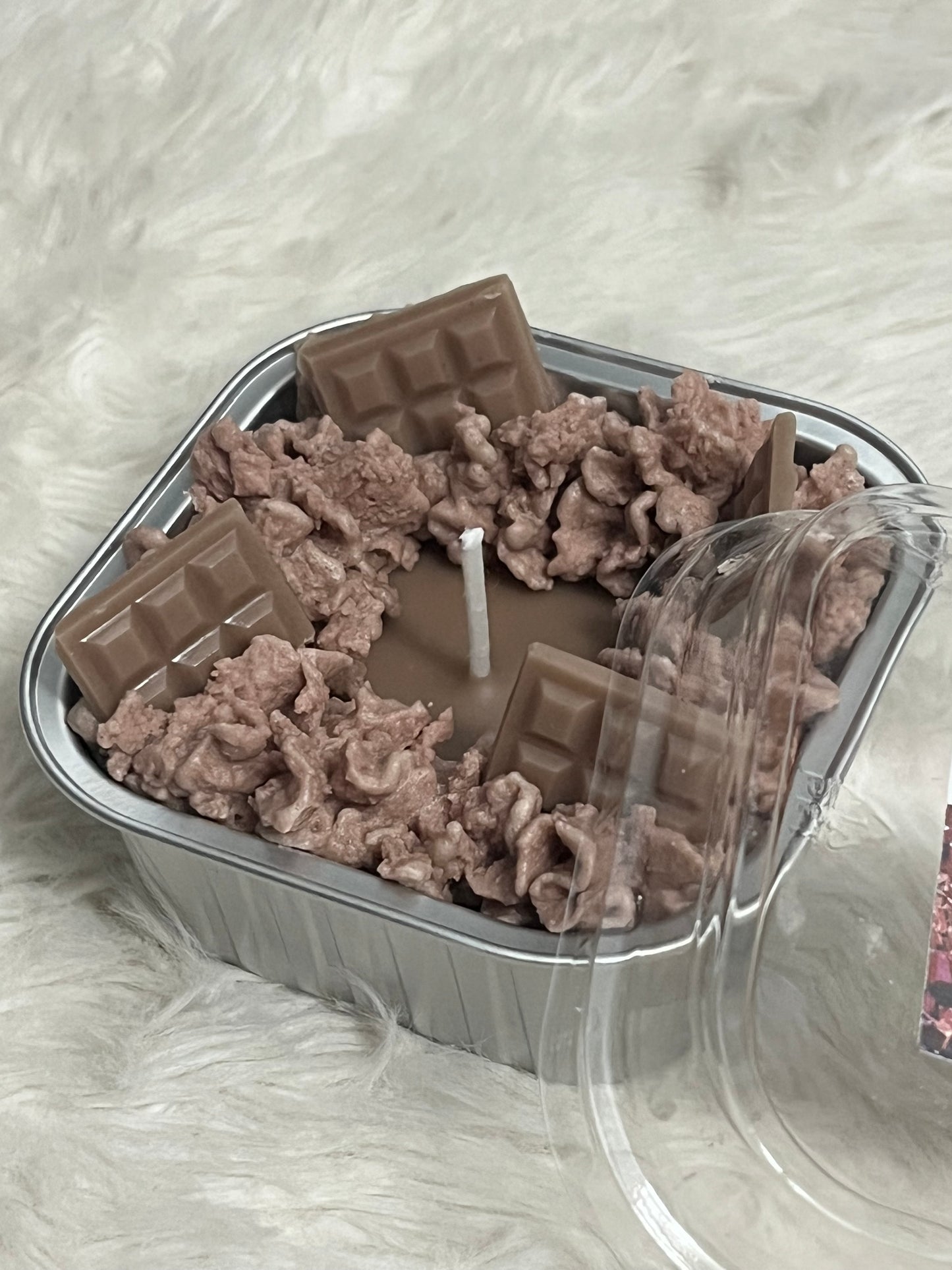 Chocolate Cake Candle