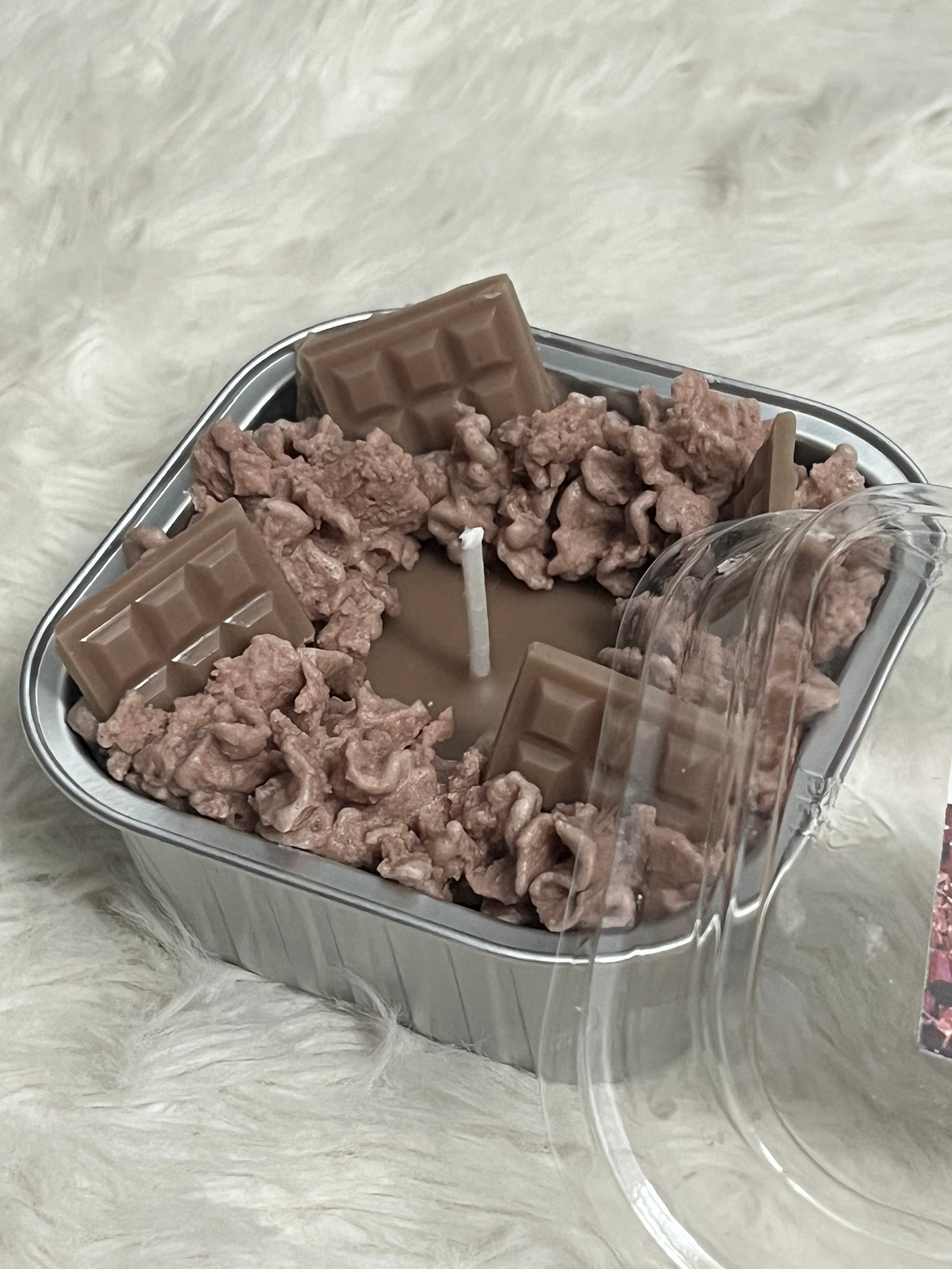 Chocolate Cake Candle