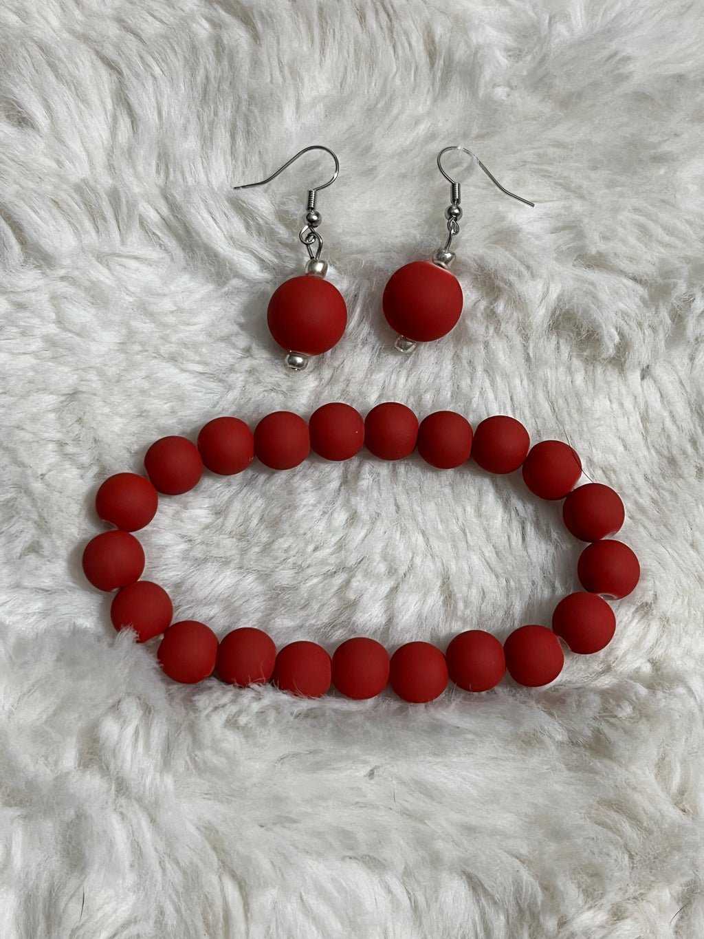 Scarlet Statement Bracelet Set