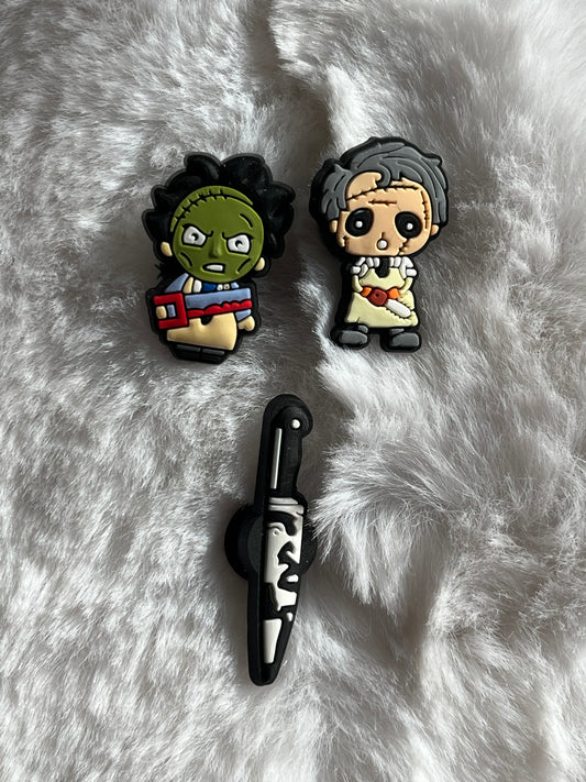Texas Chainsaw Massacre Croc Charms