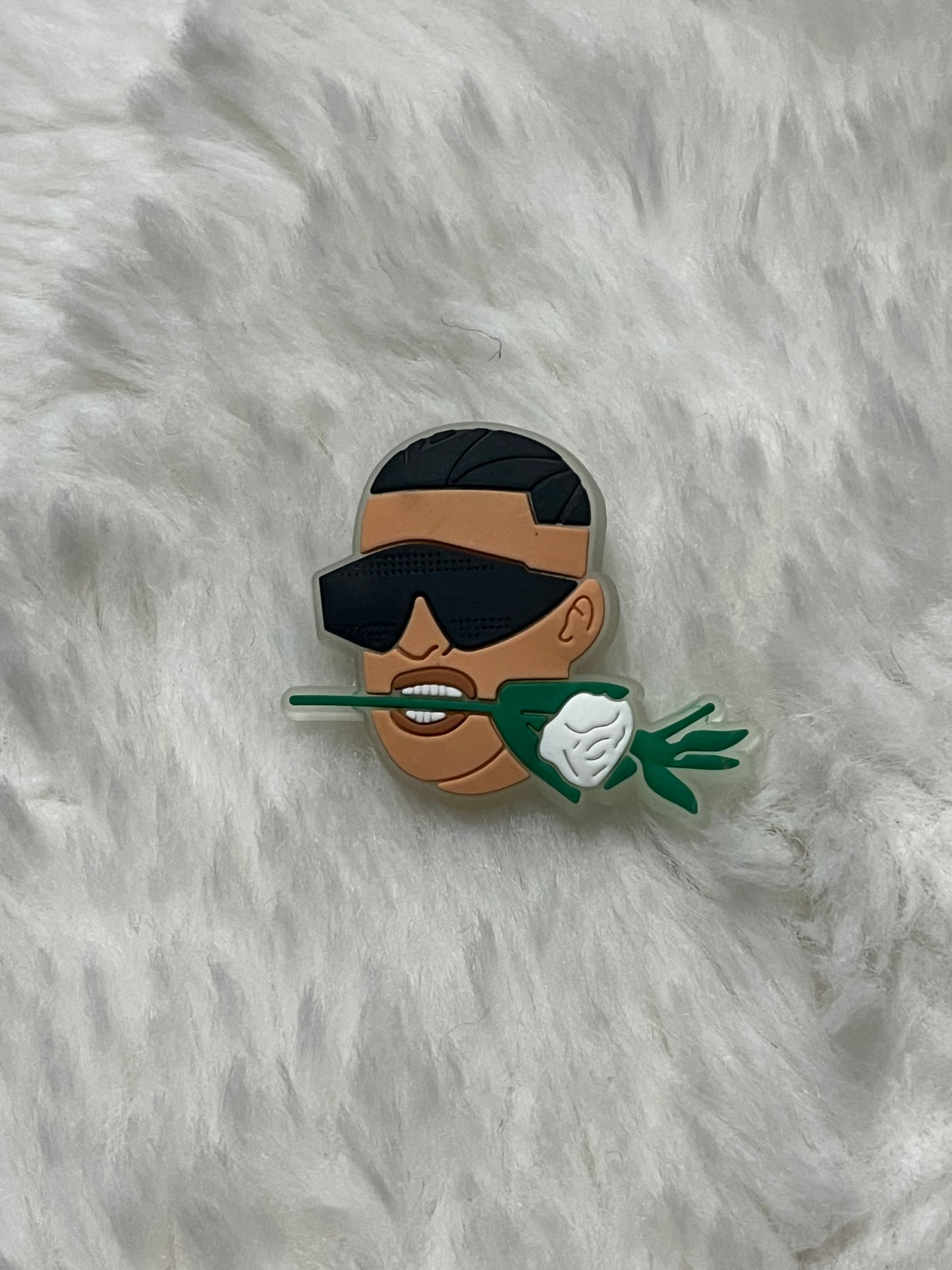 Bad Bunny Shoe Charms