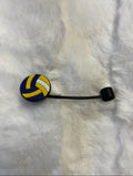 Volleyball Straw Topper