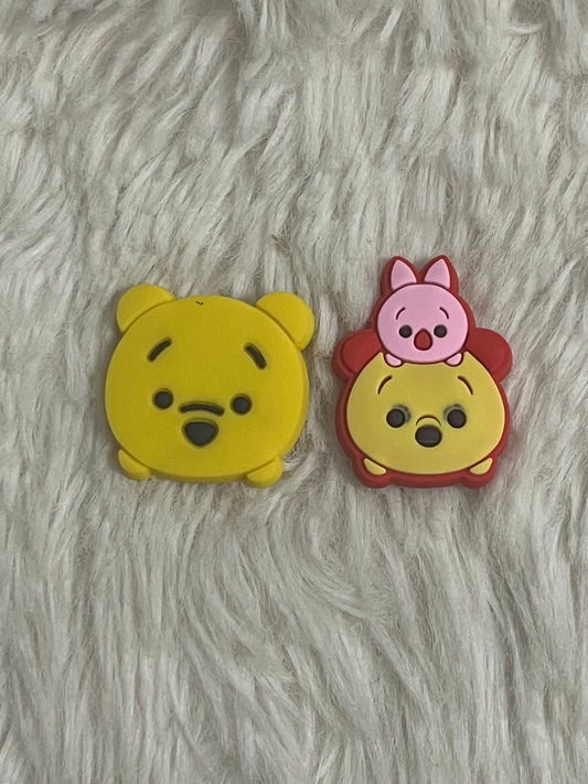 Winnie the Pooh (Tsum Tsum) Shoe Charms