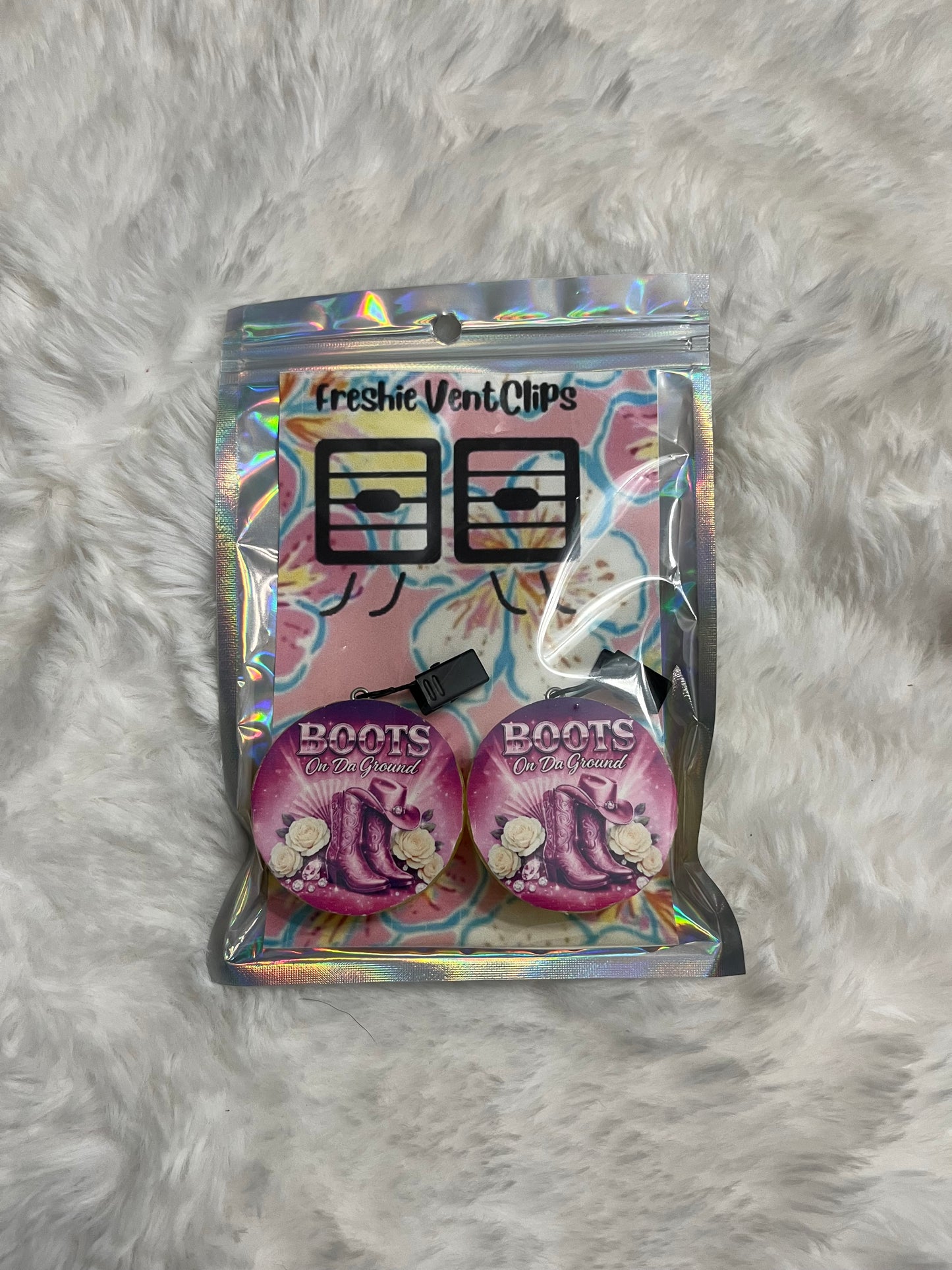 Boots on da Ground Freshie Vent Clips