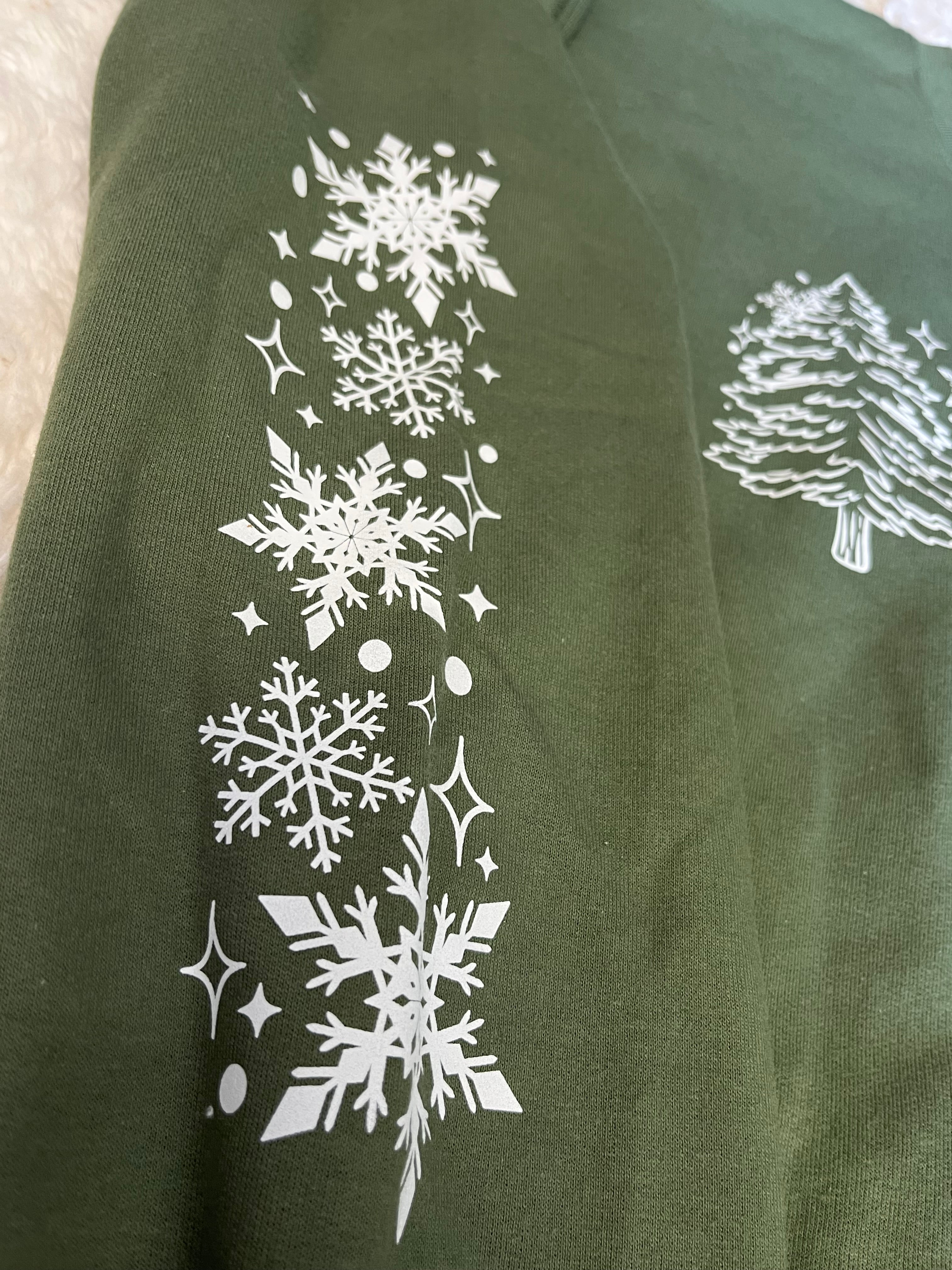Snowfall Pines Sweatshirt