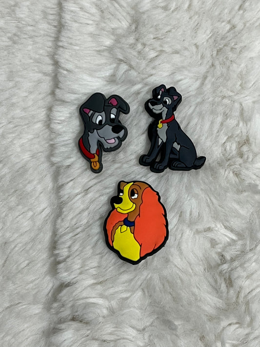 Lady and the Tramp Shoe Charms