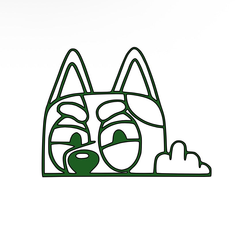 Bluey Decal