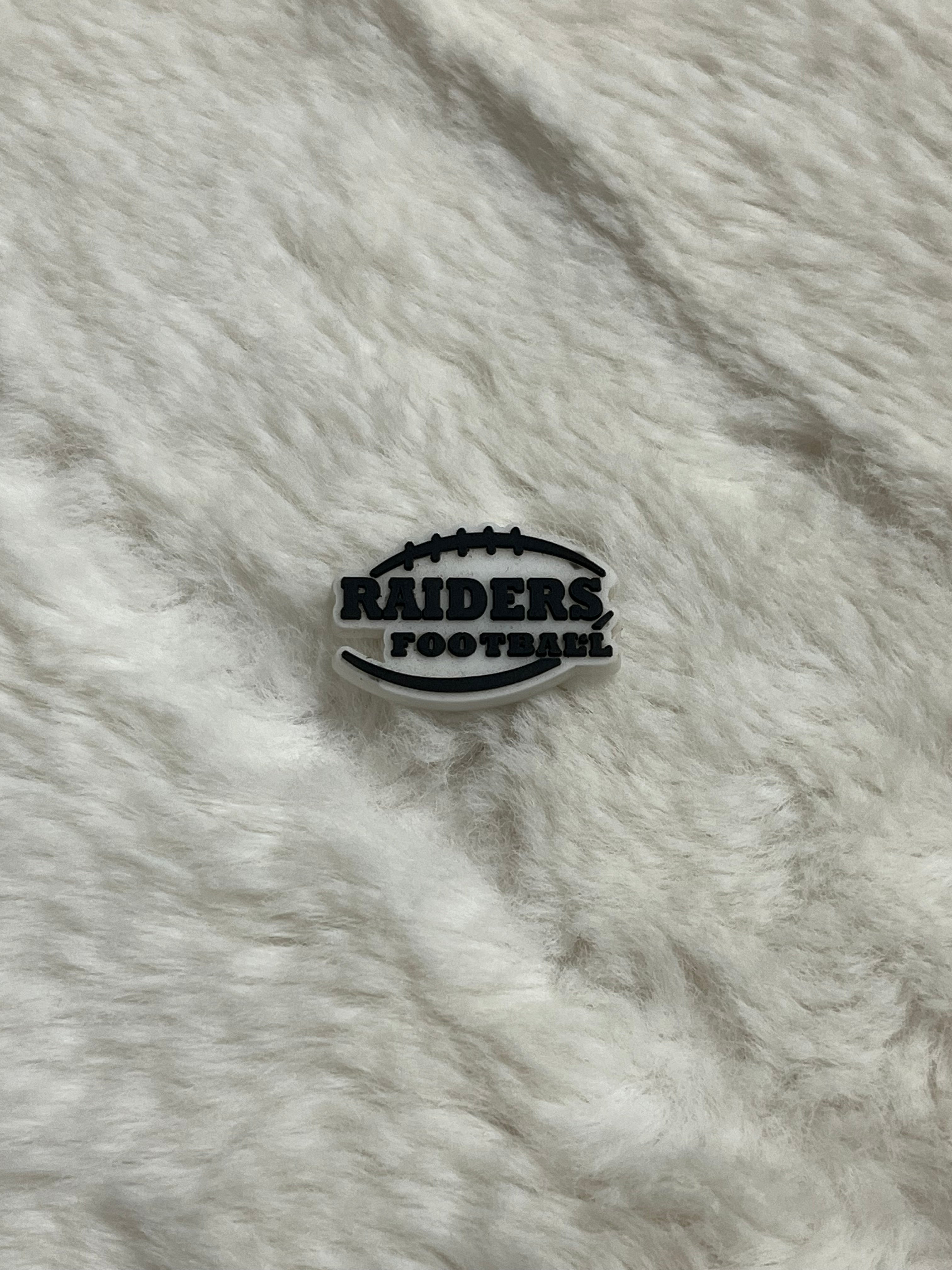 Las Vegas Raiders Croc Charms