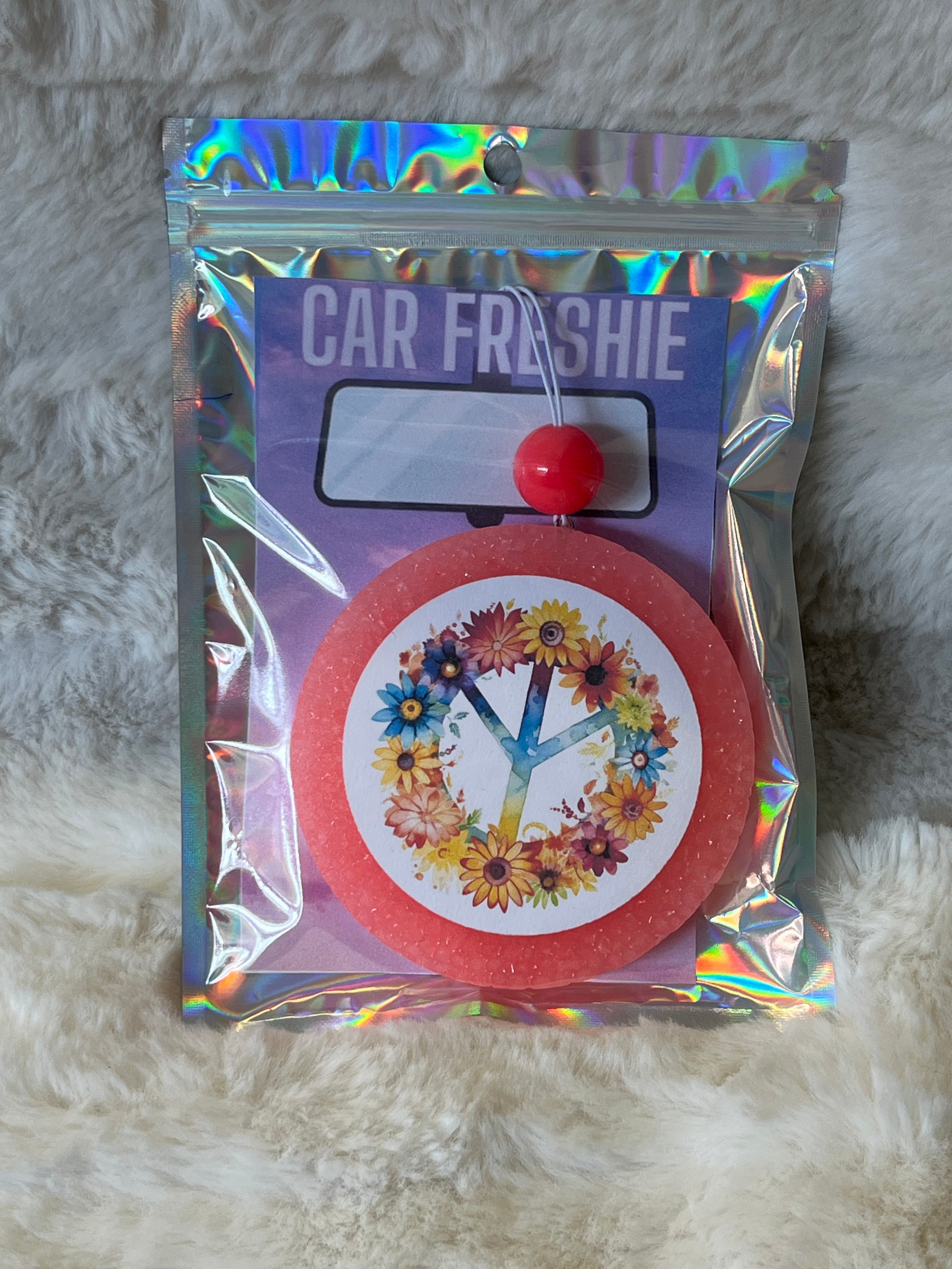 Peace Sign Car Freshie