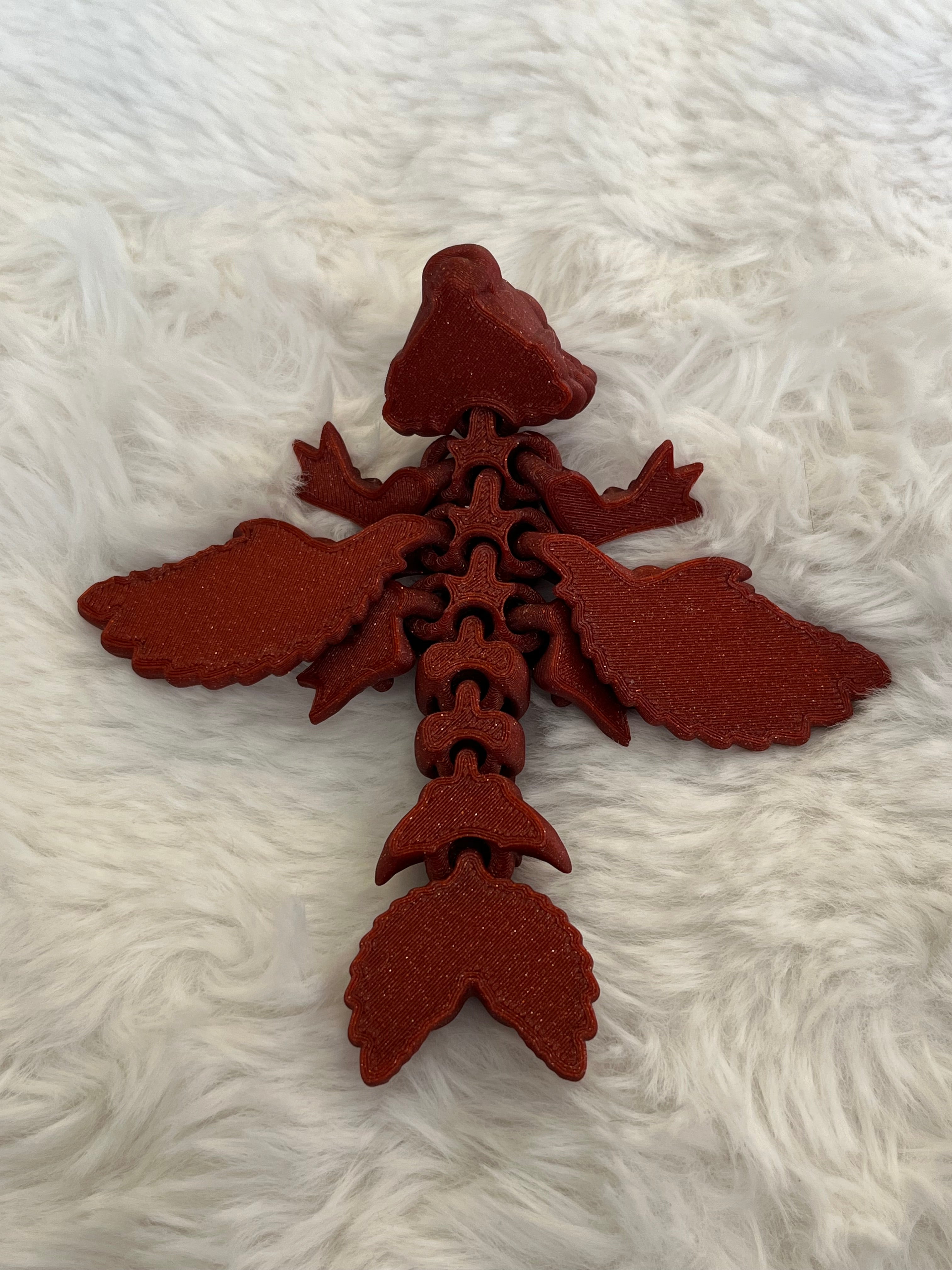 Heart Dragon 3D Print