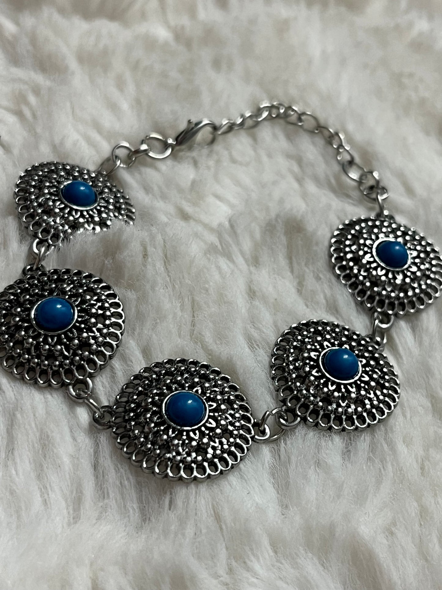 Turquoise Sunburst Bracelet