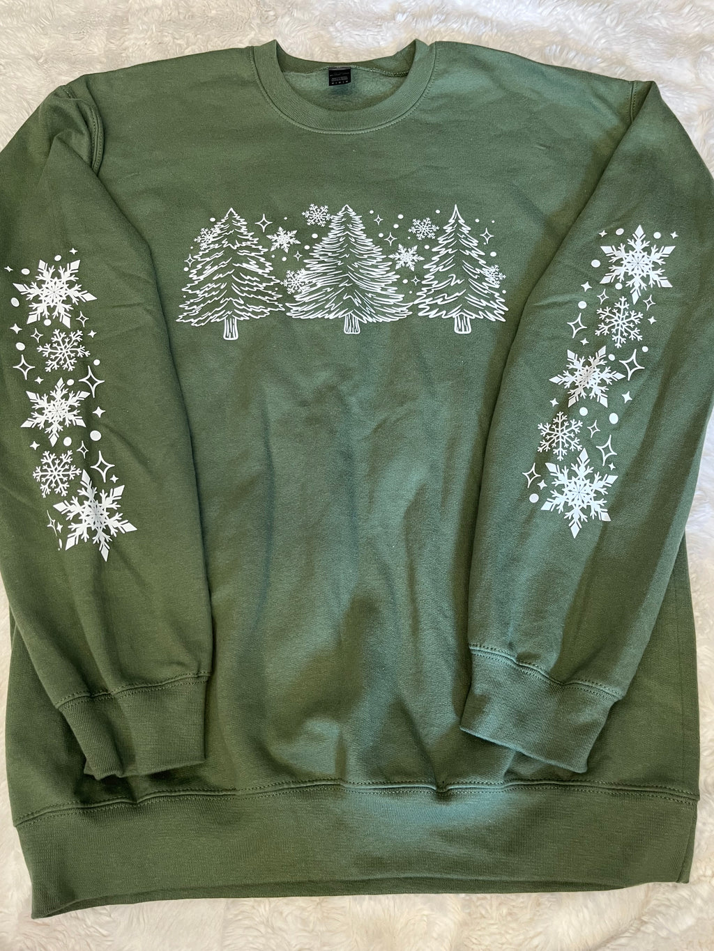 Snowfall Pines Sweatshirt