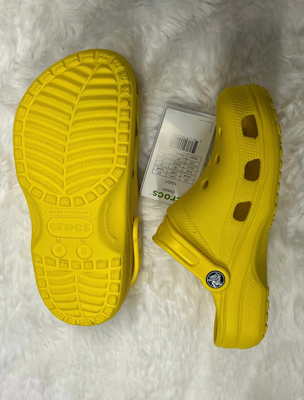 Yellow Crocs