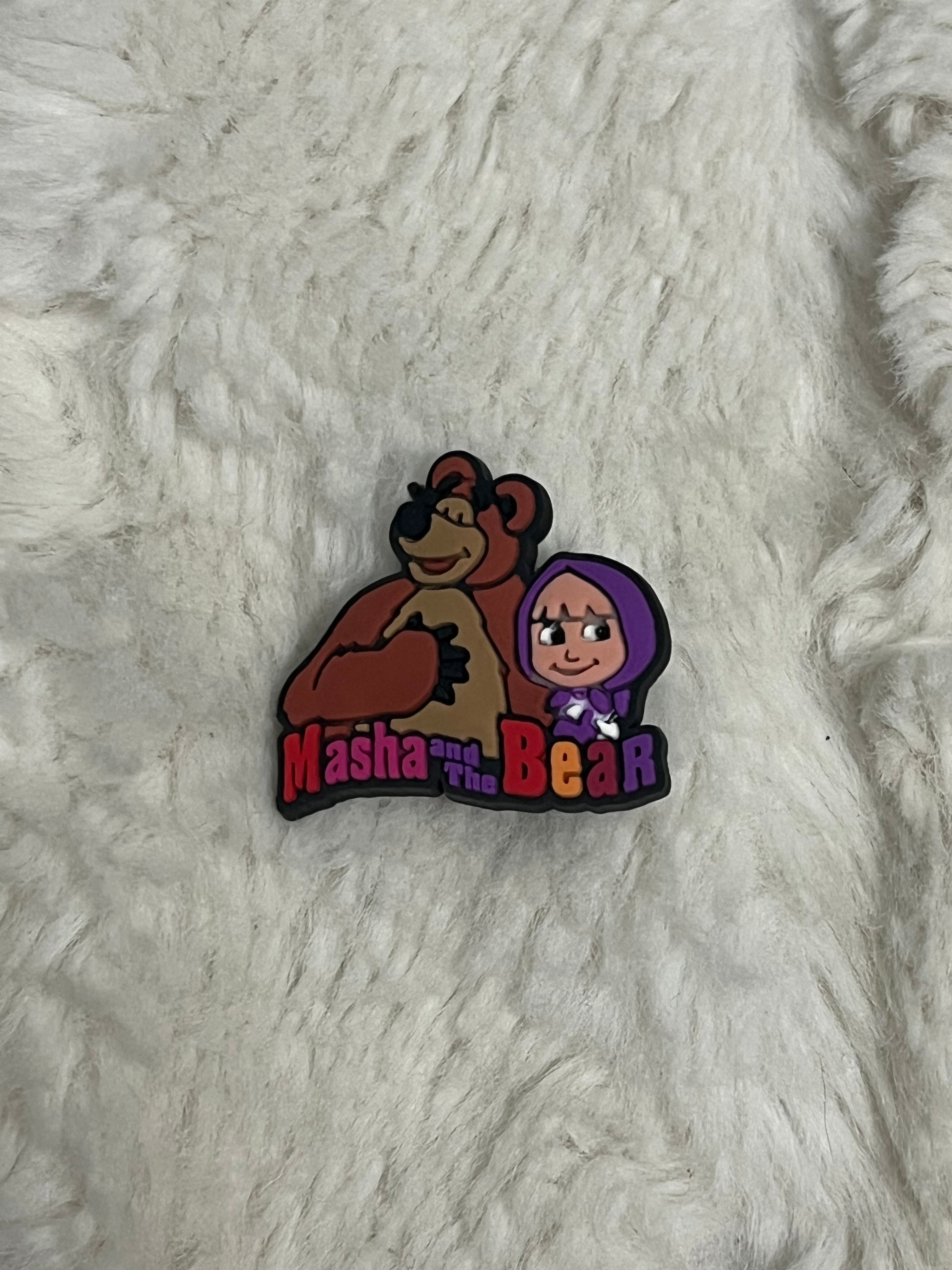 Masha and The Bear Shoe Charms