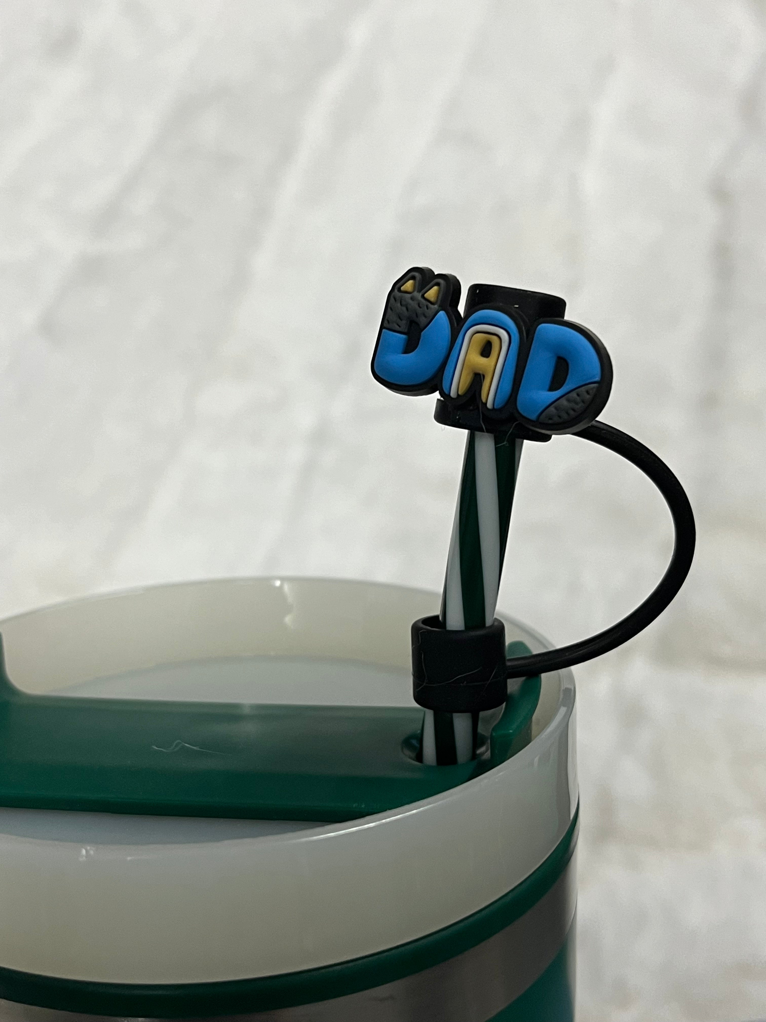 Bluey Straw Toppers