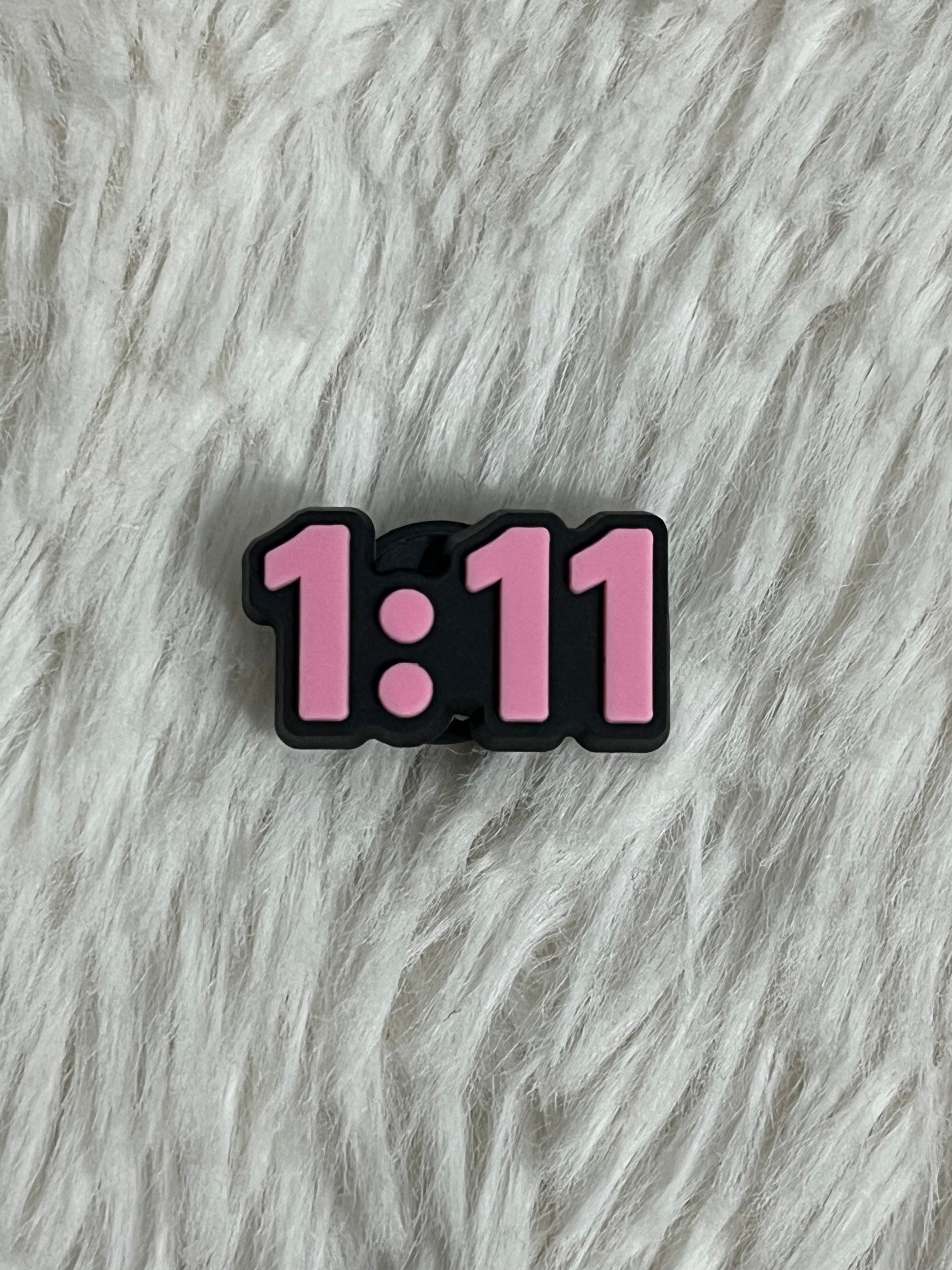 Angel Numbers Shoe Charms