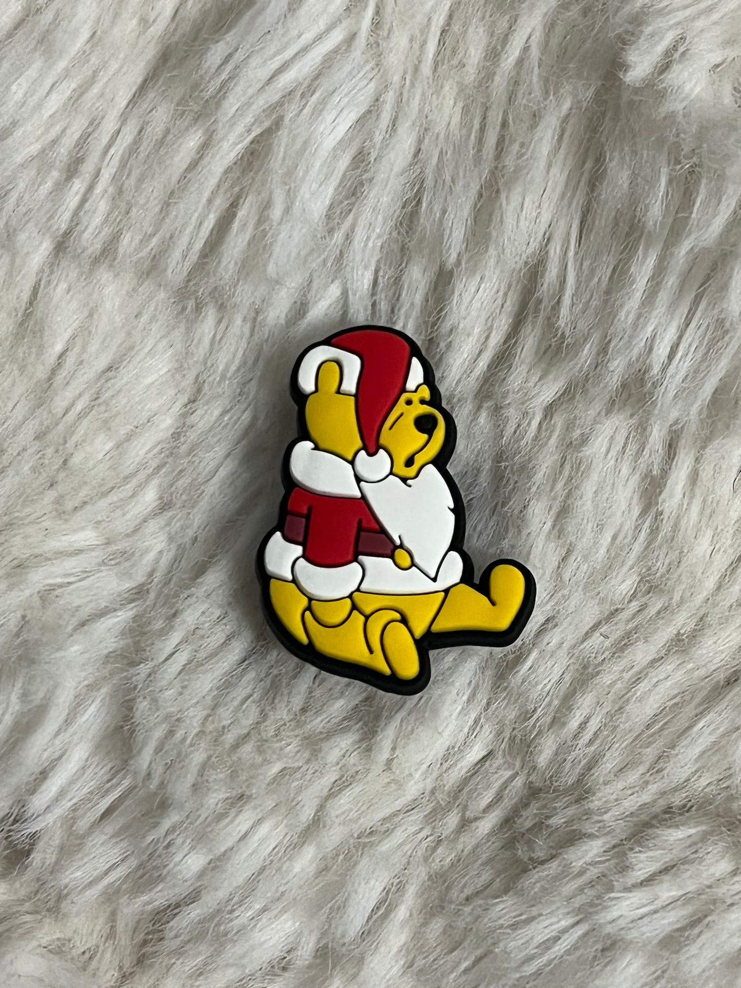 Winnie the Pooh (Christmas) Shoe Charms