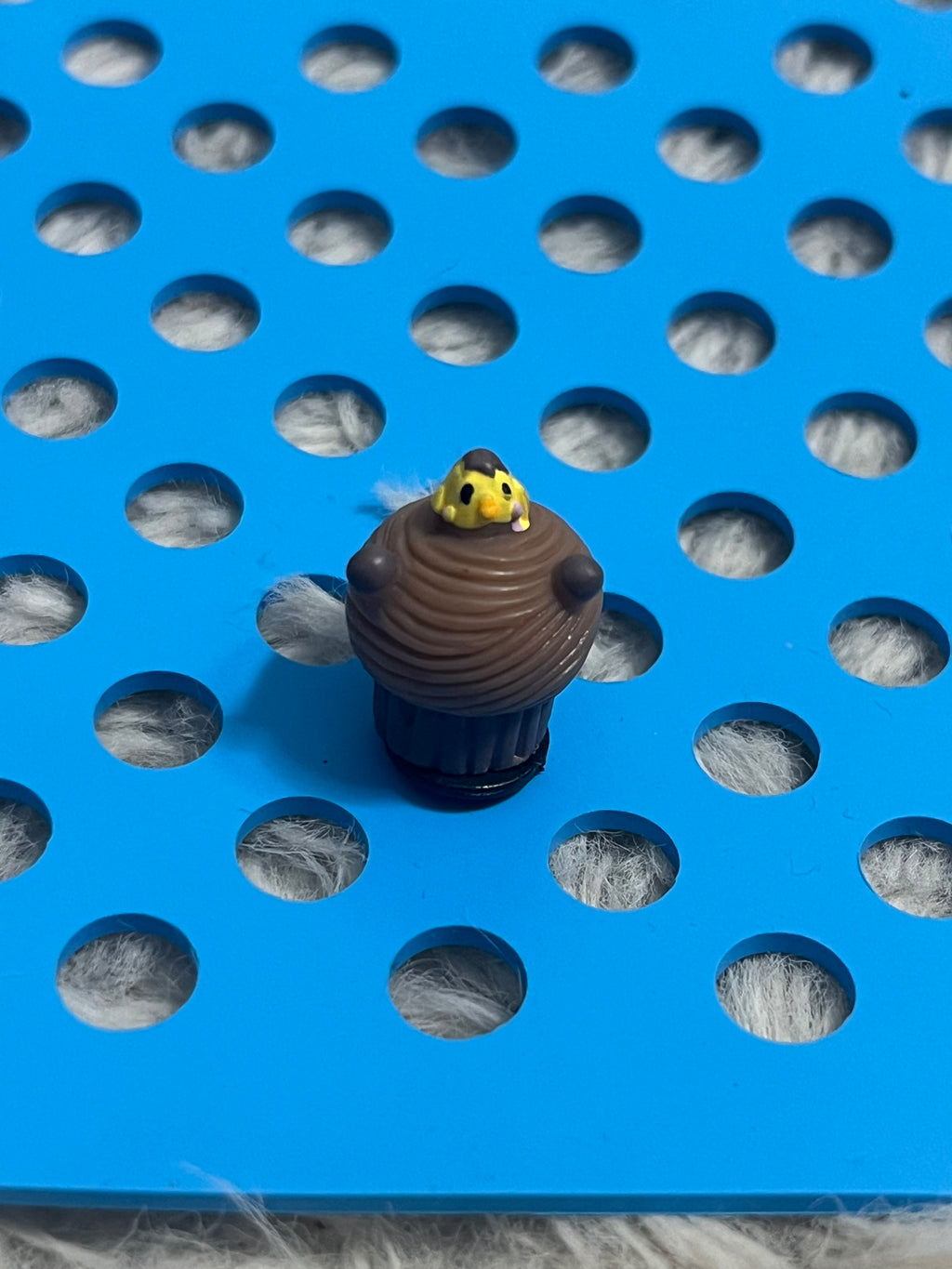 Chick Cupcake Shoe Charm