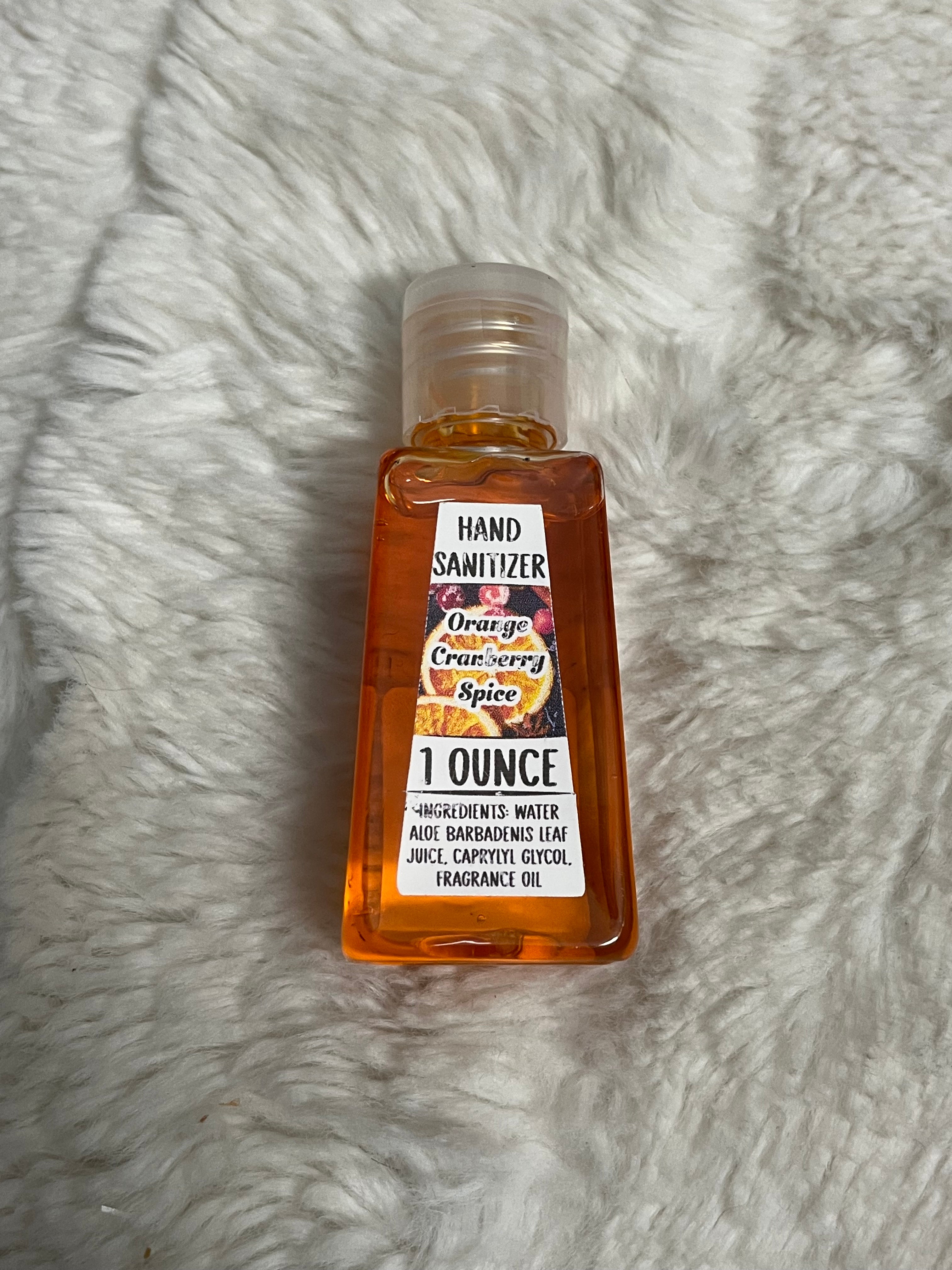 Orange Cranberry Spice Hand Sanitizer