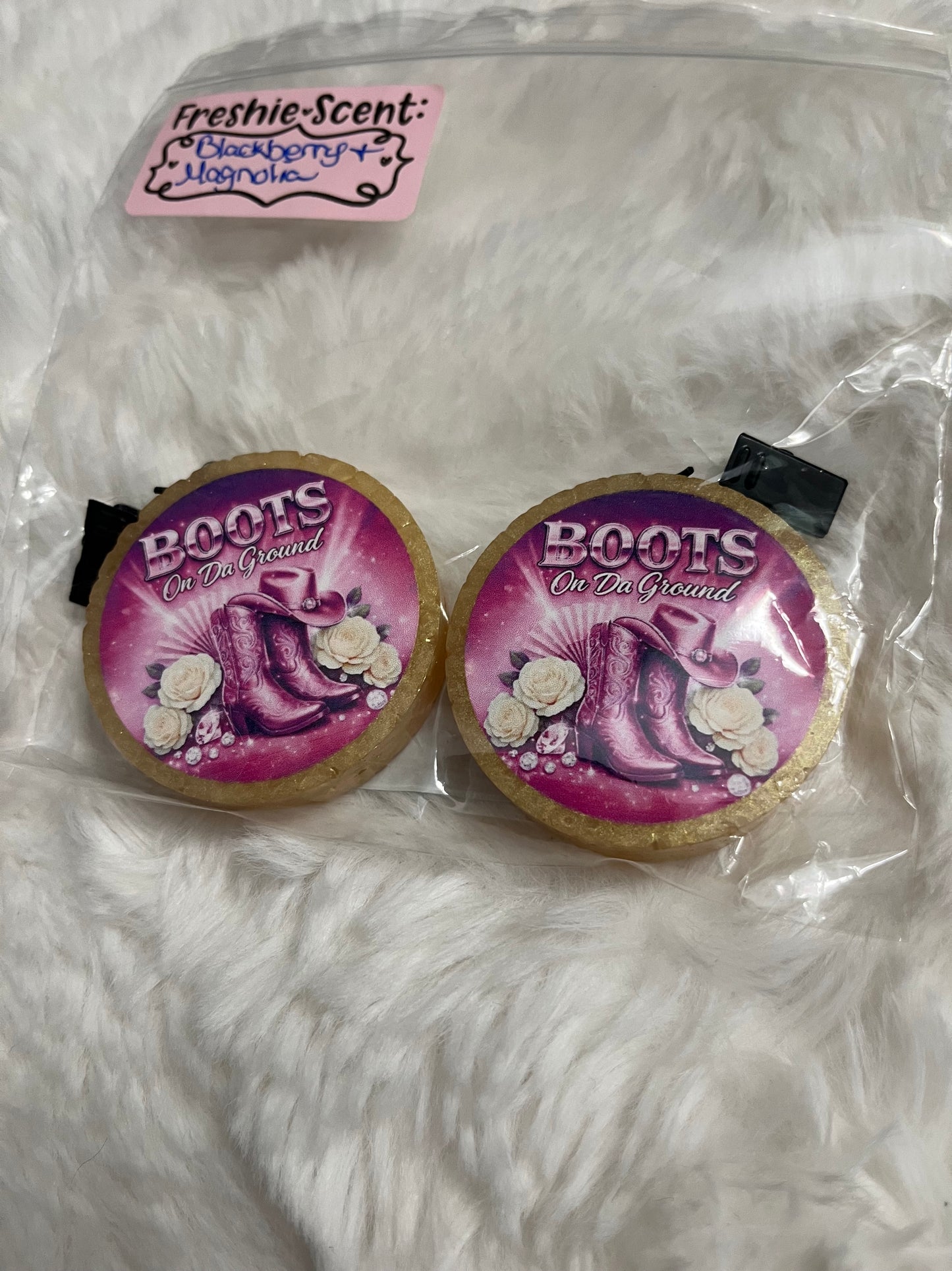 Boots on da Ground Freshie Vent Clips