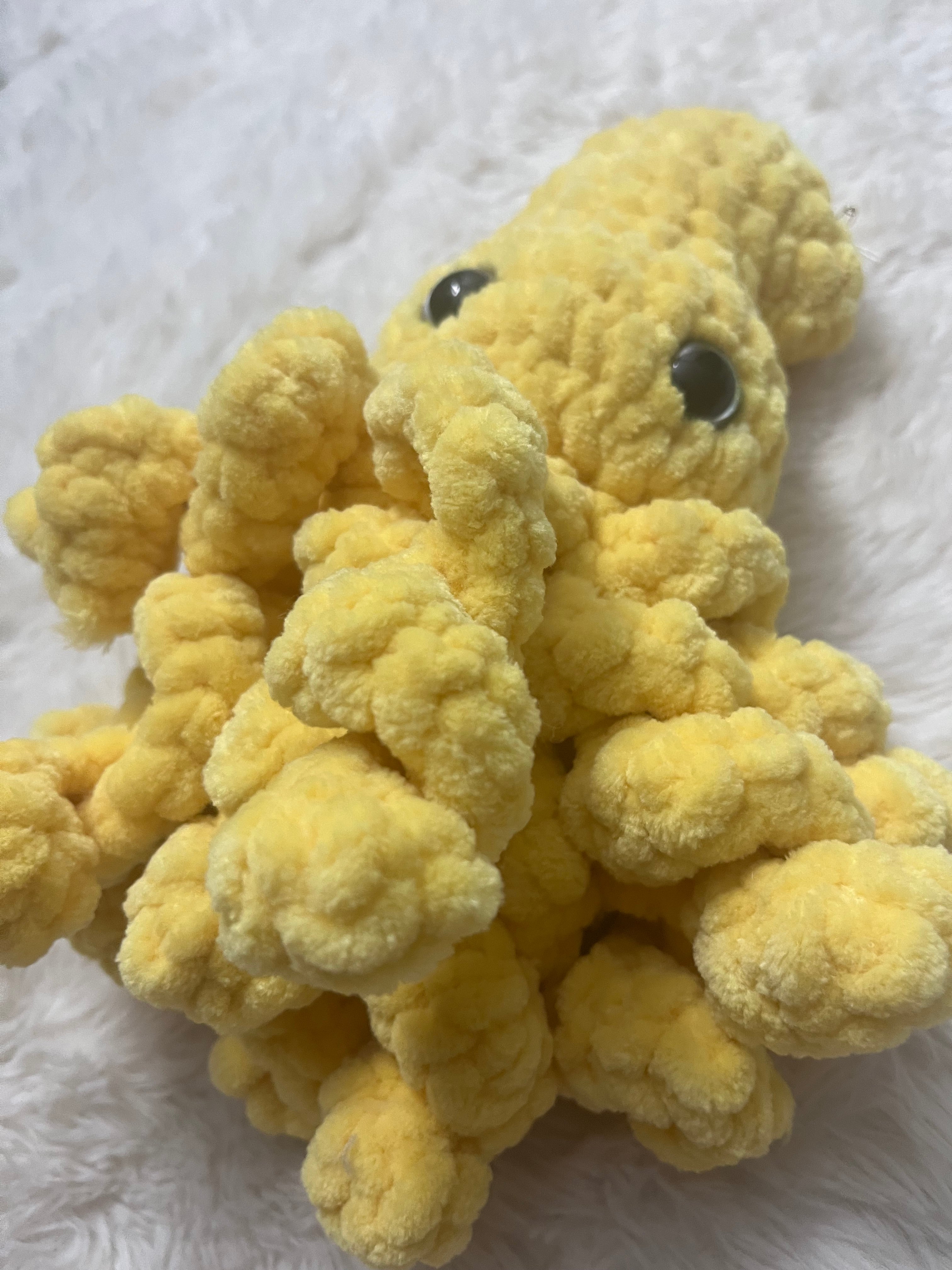 Sunny the Squid Crochet Plushie