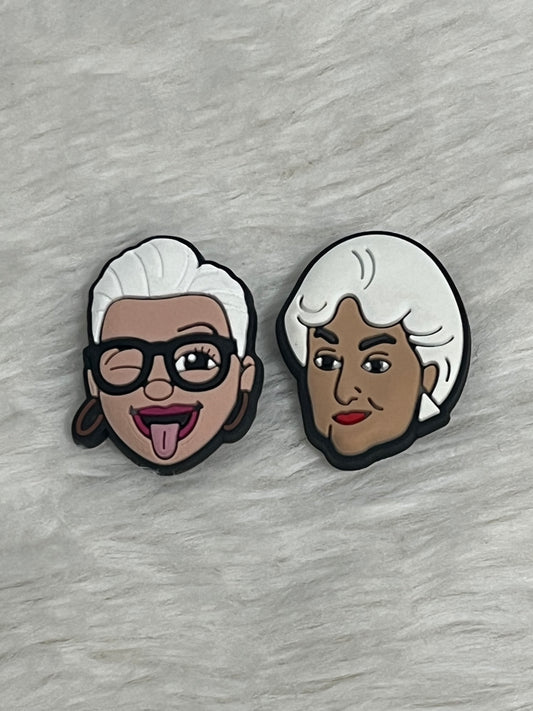 Golden Girls Shoe Charms