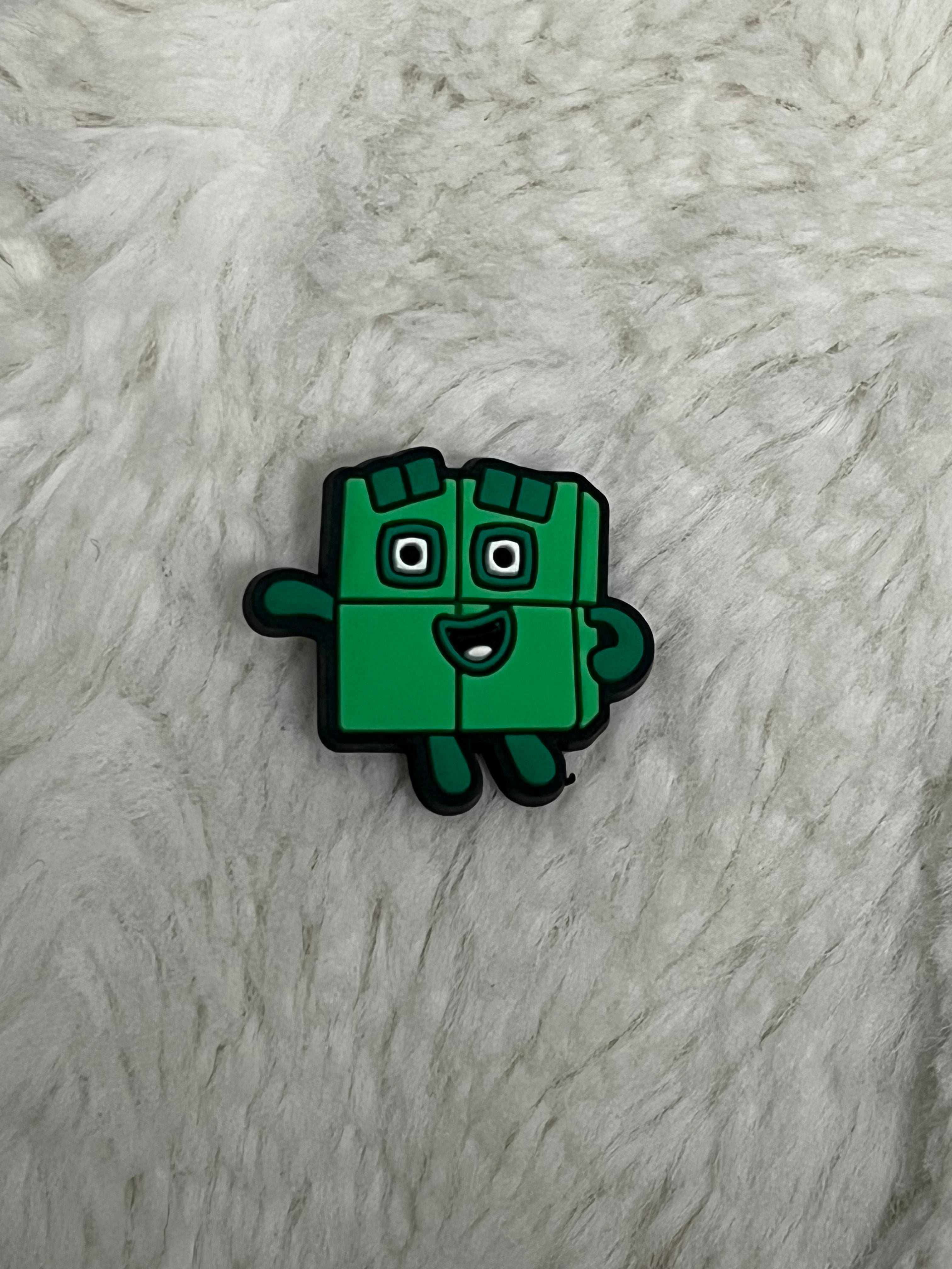 Numberblocks Shoe Charms