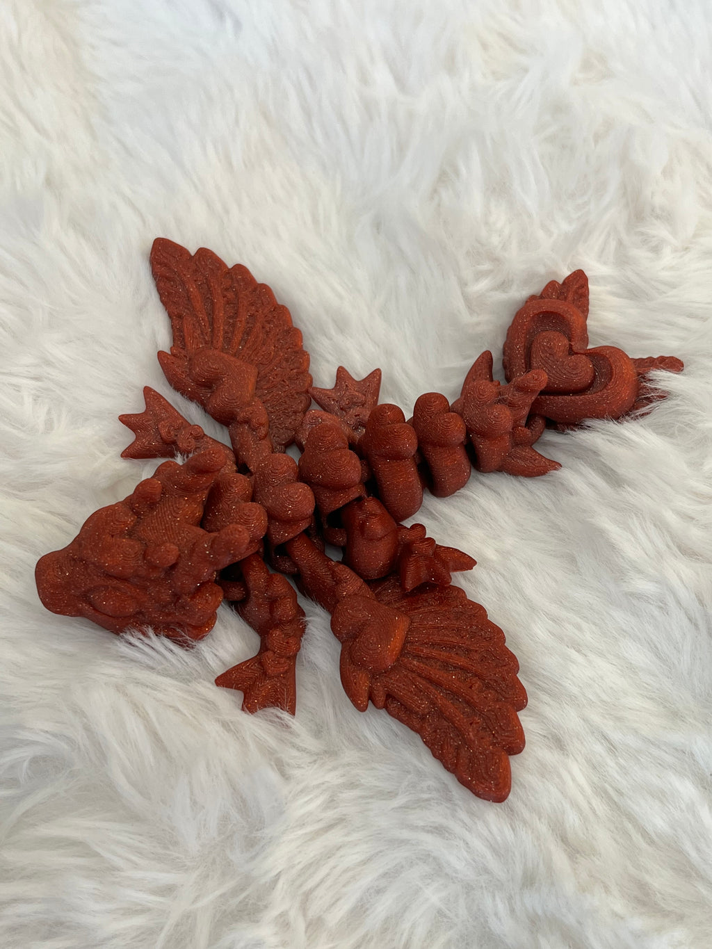 Heart Dragon 3D Print
