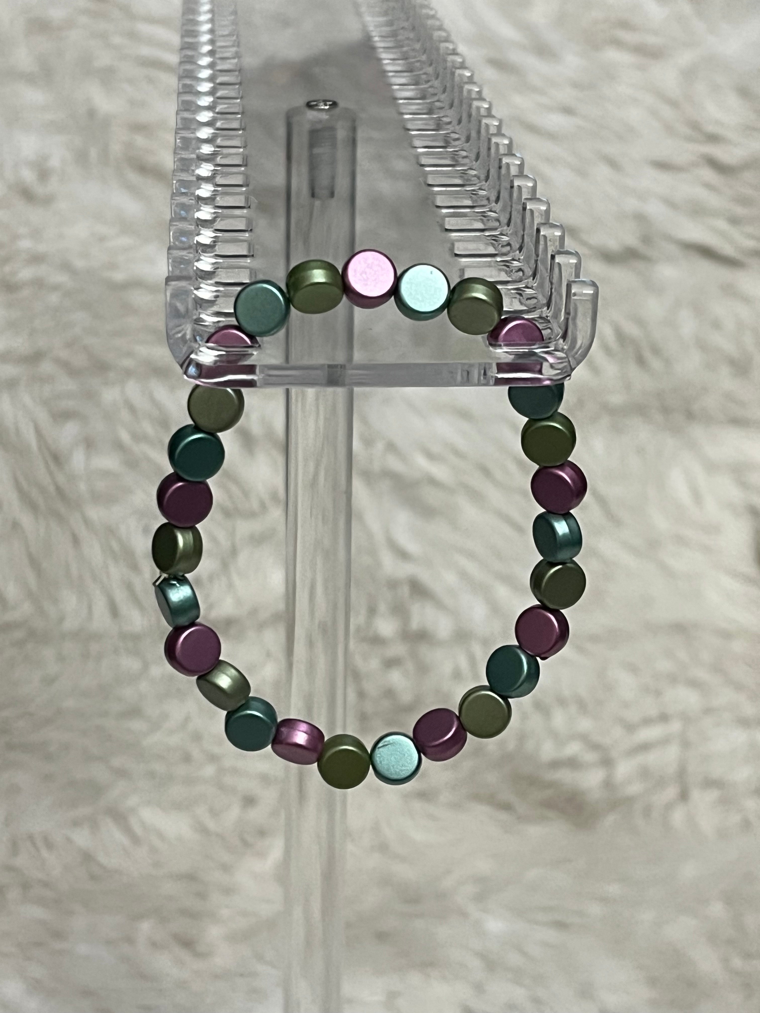 Forest Plum Harmony Bracelet