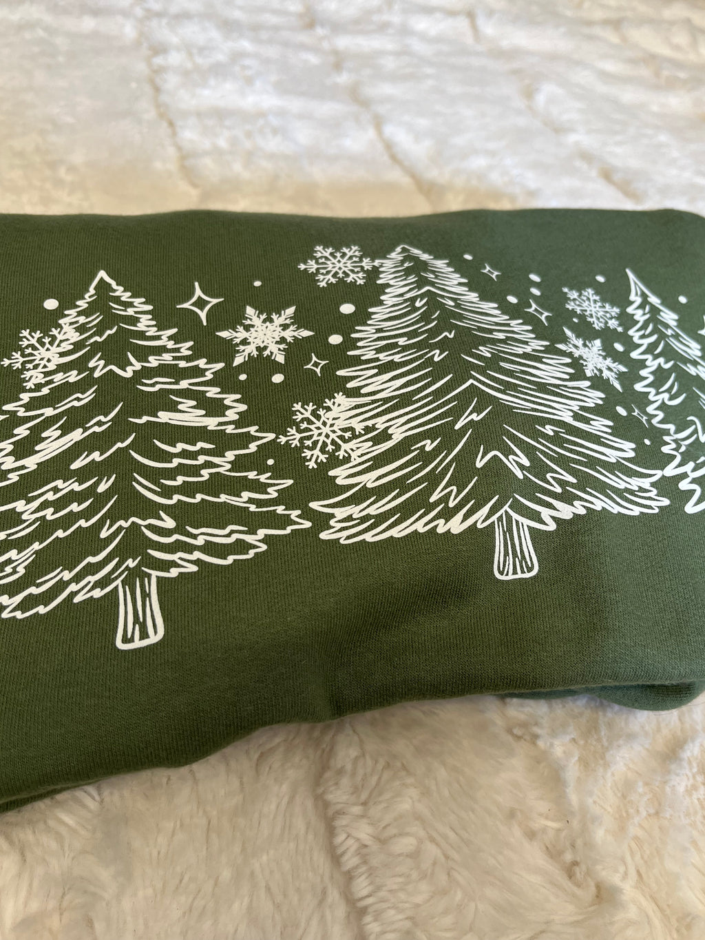 Snowfall Pines Sweatshirt