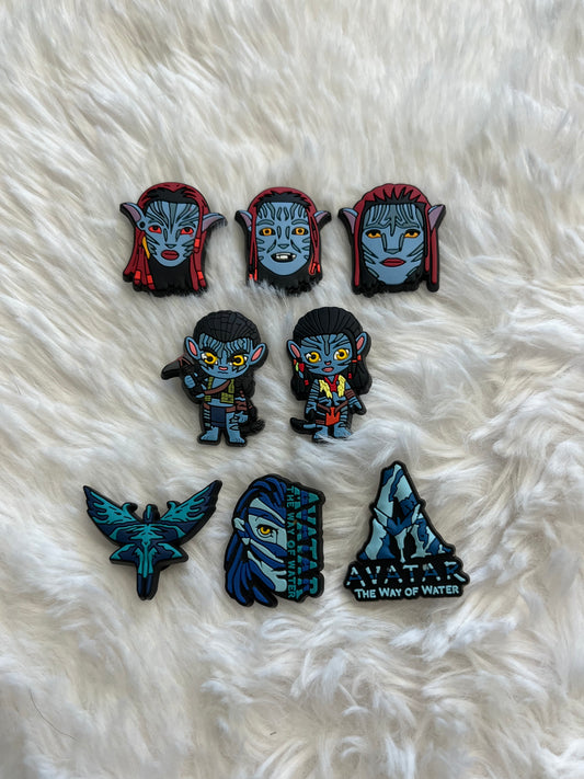 Avatar the Way of Water Croc Charms