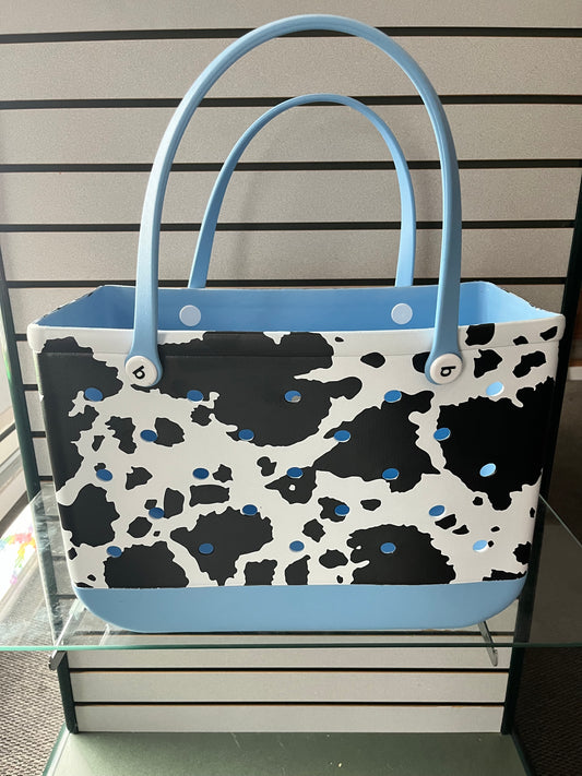 Cow Print Bogg Bag