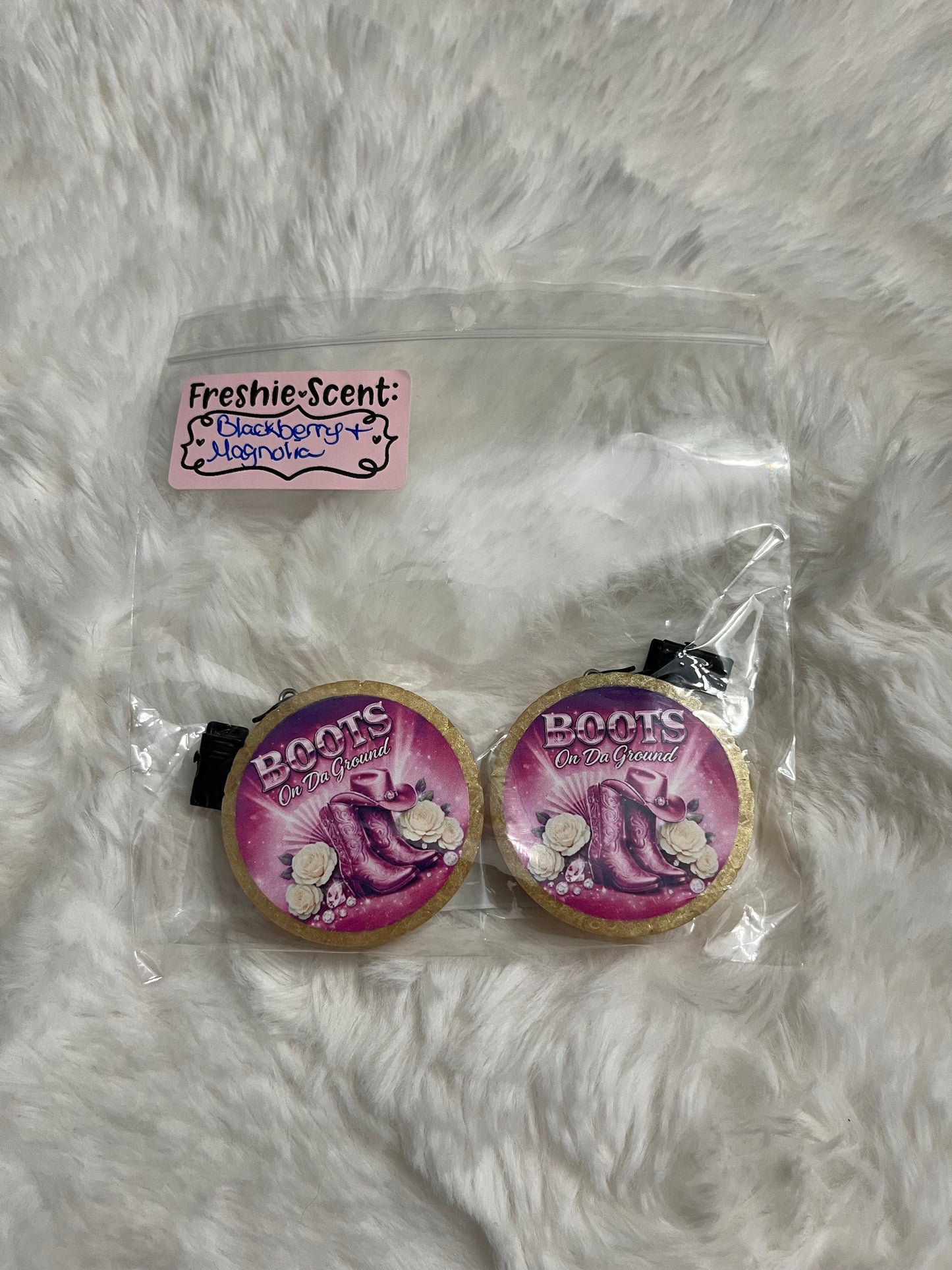 Boots on da Ground Freshie Vent Clips