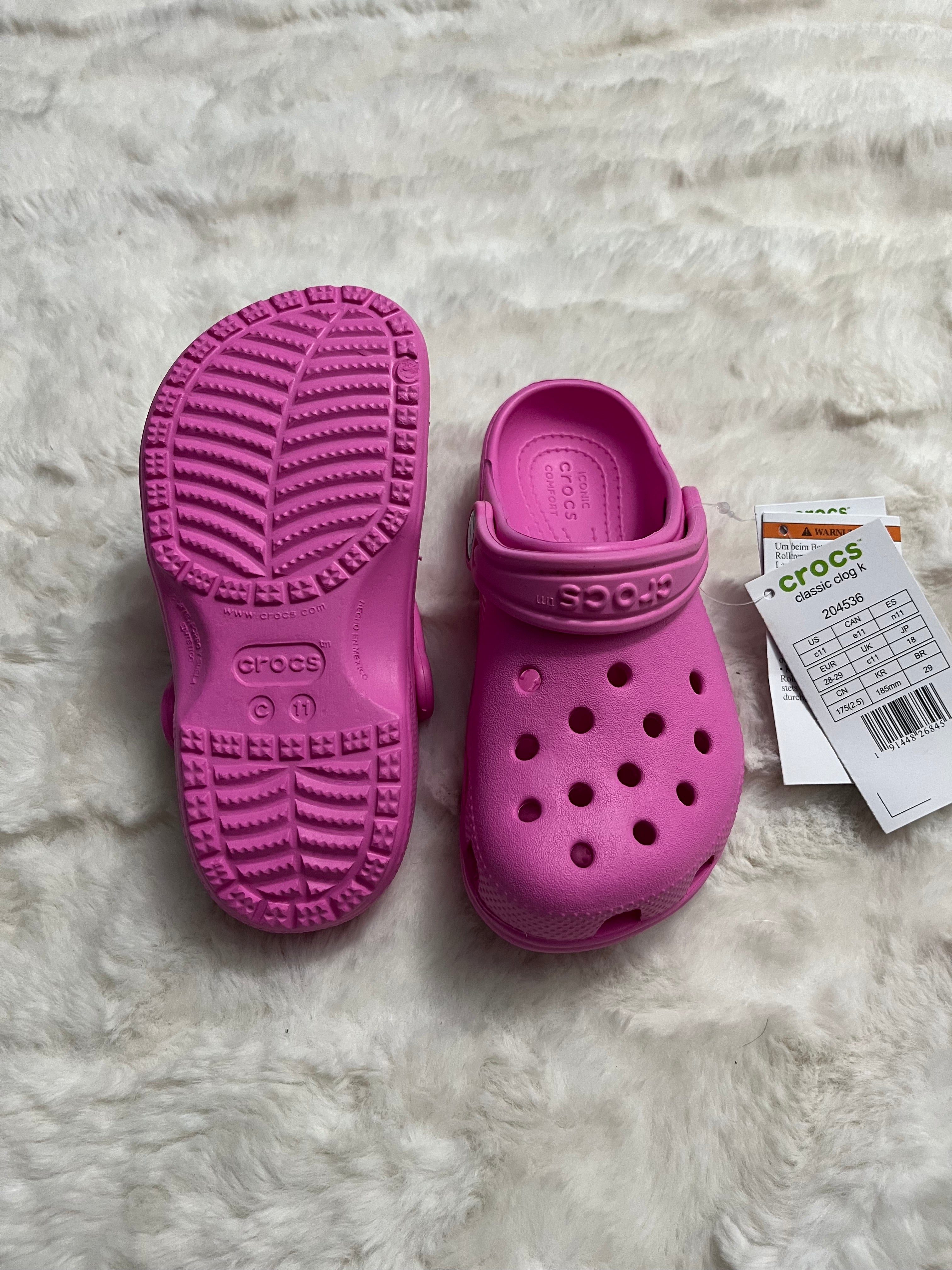 Light Pink Crocs
