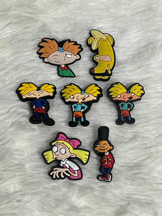 Hey Arnold Shoe Charms