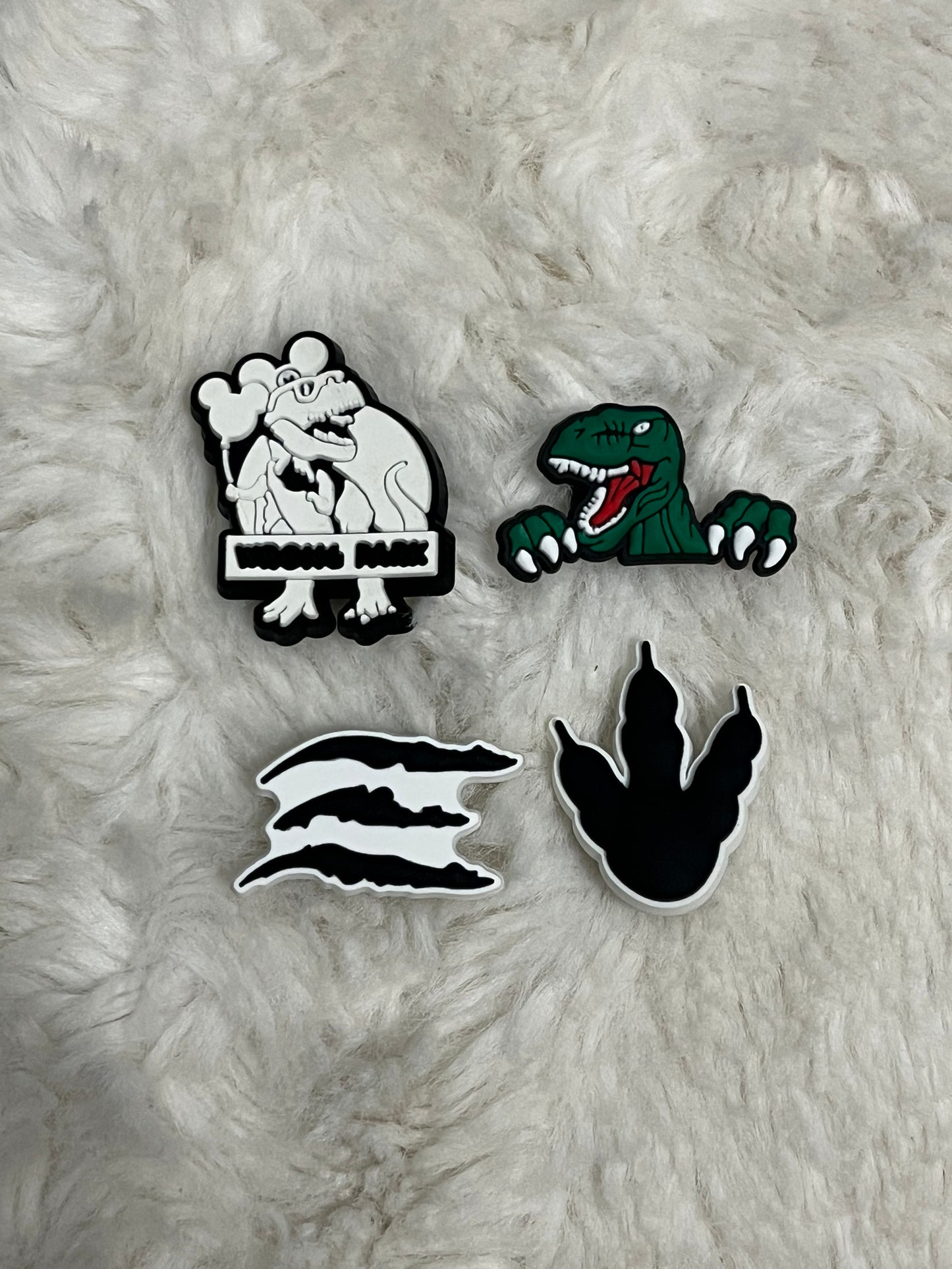 Jurassic Park Shoe Charms