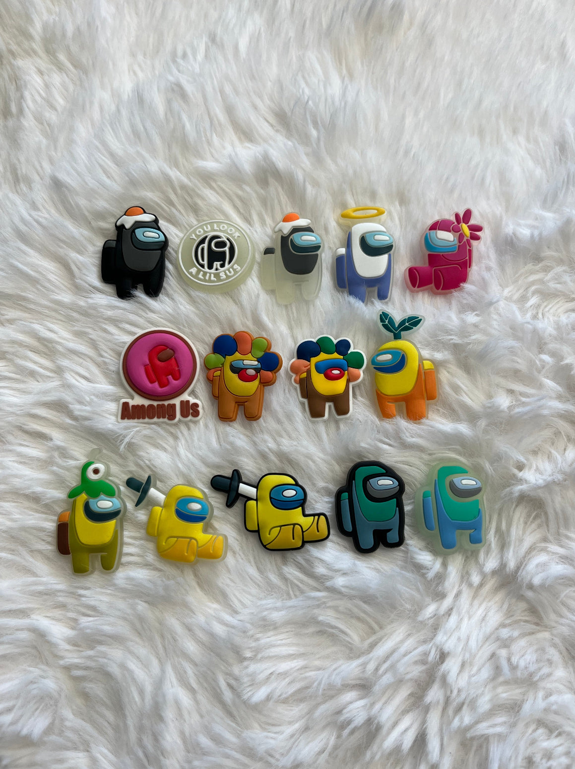 Among Us Shoe Charms