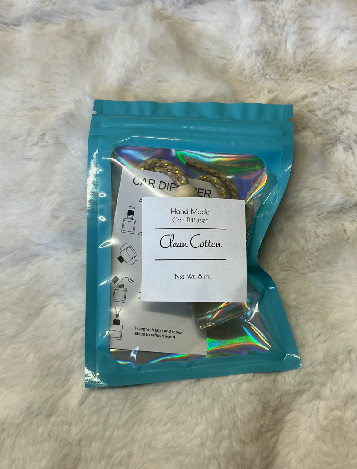 Clean Cotton Vehicle Diffuser