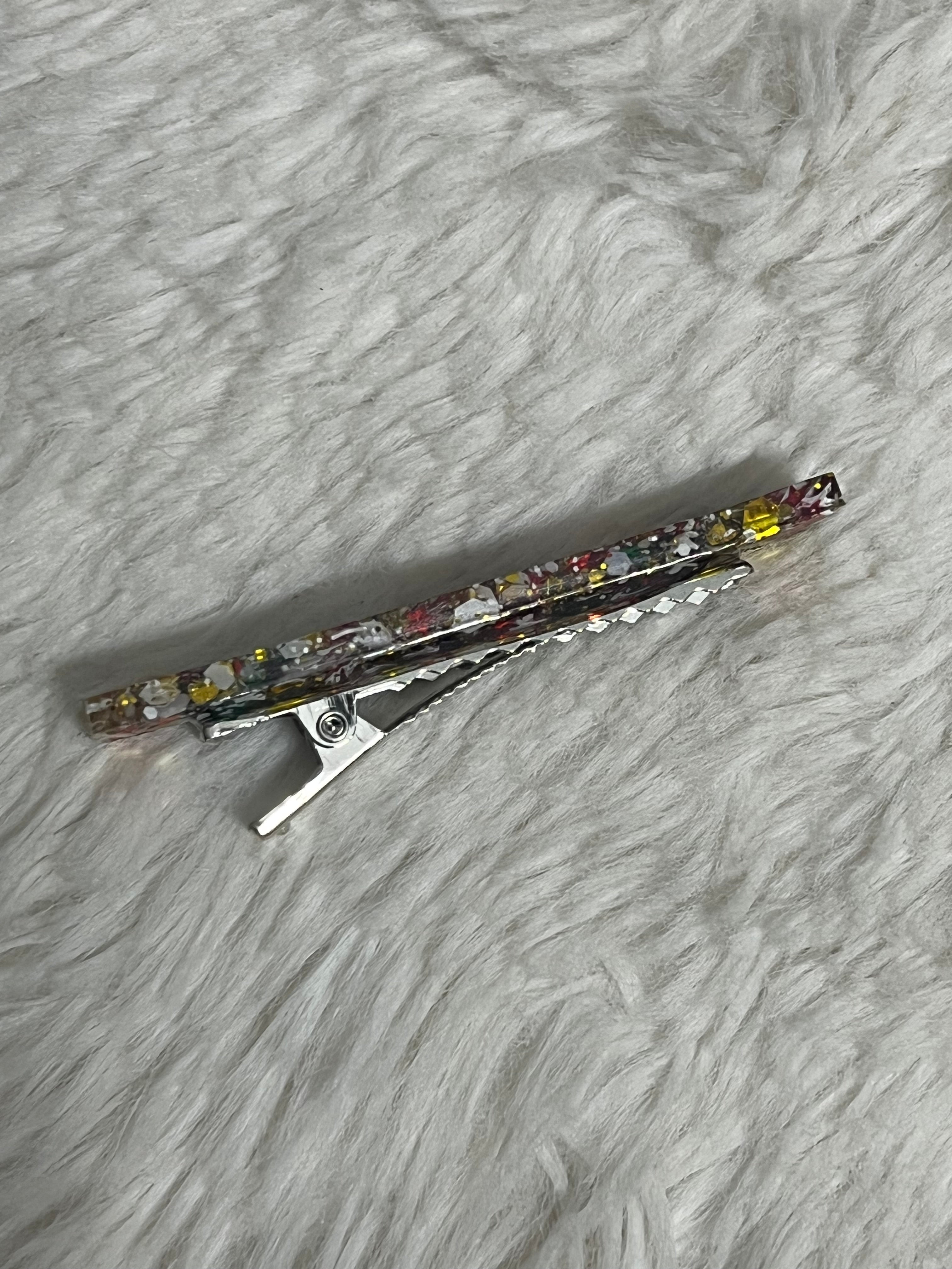 Christmas Stars Hair Clip