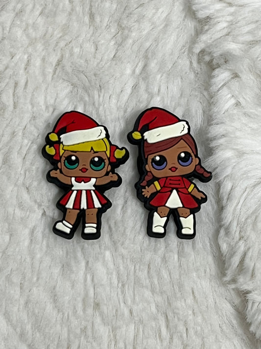 LOL Dolls (Christmas) Shoe Charms