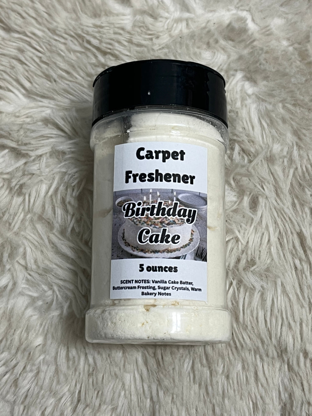 Birthday Cake Carpet Freshener