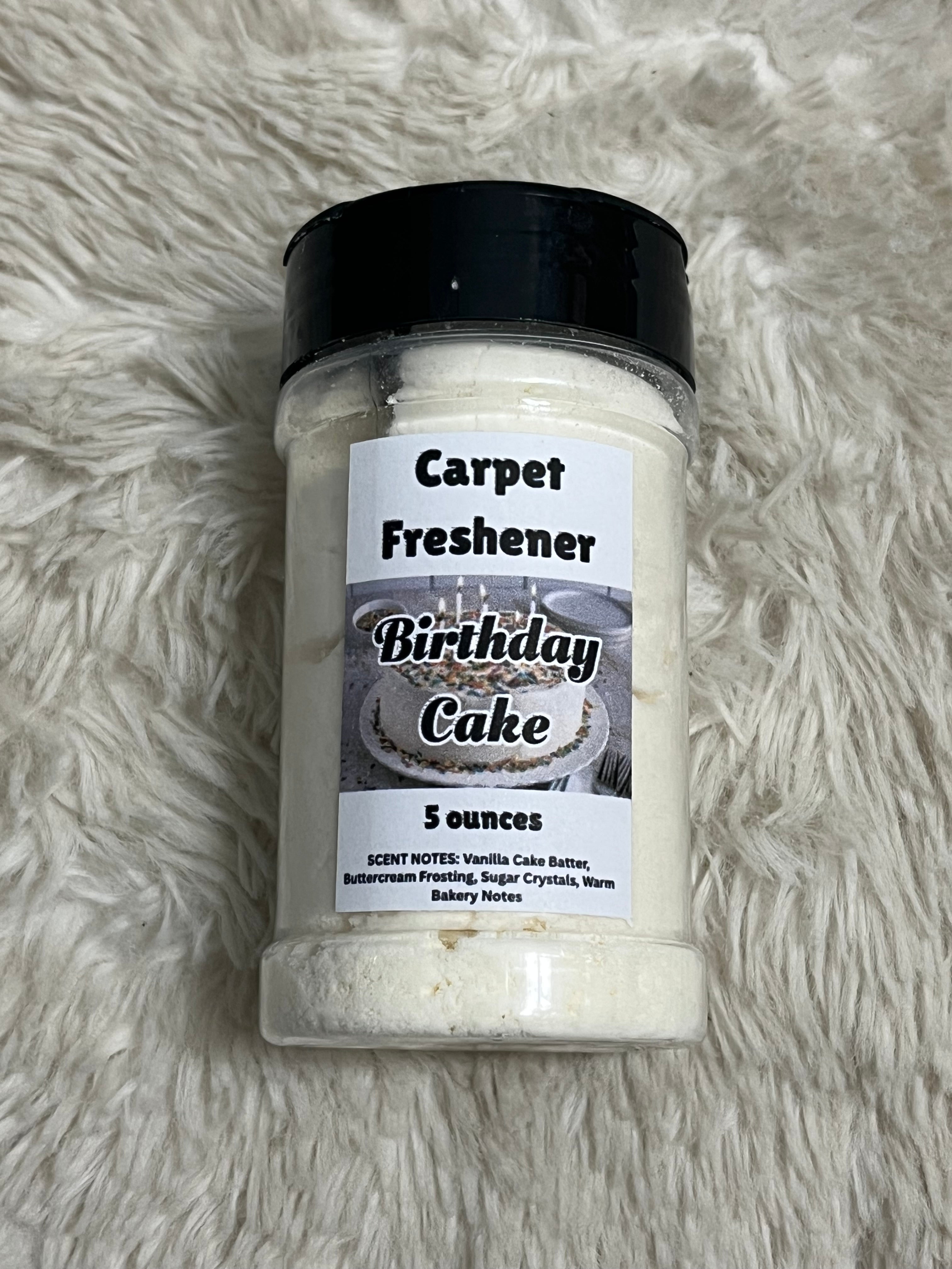 Birthday Cake Carpet Freshener