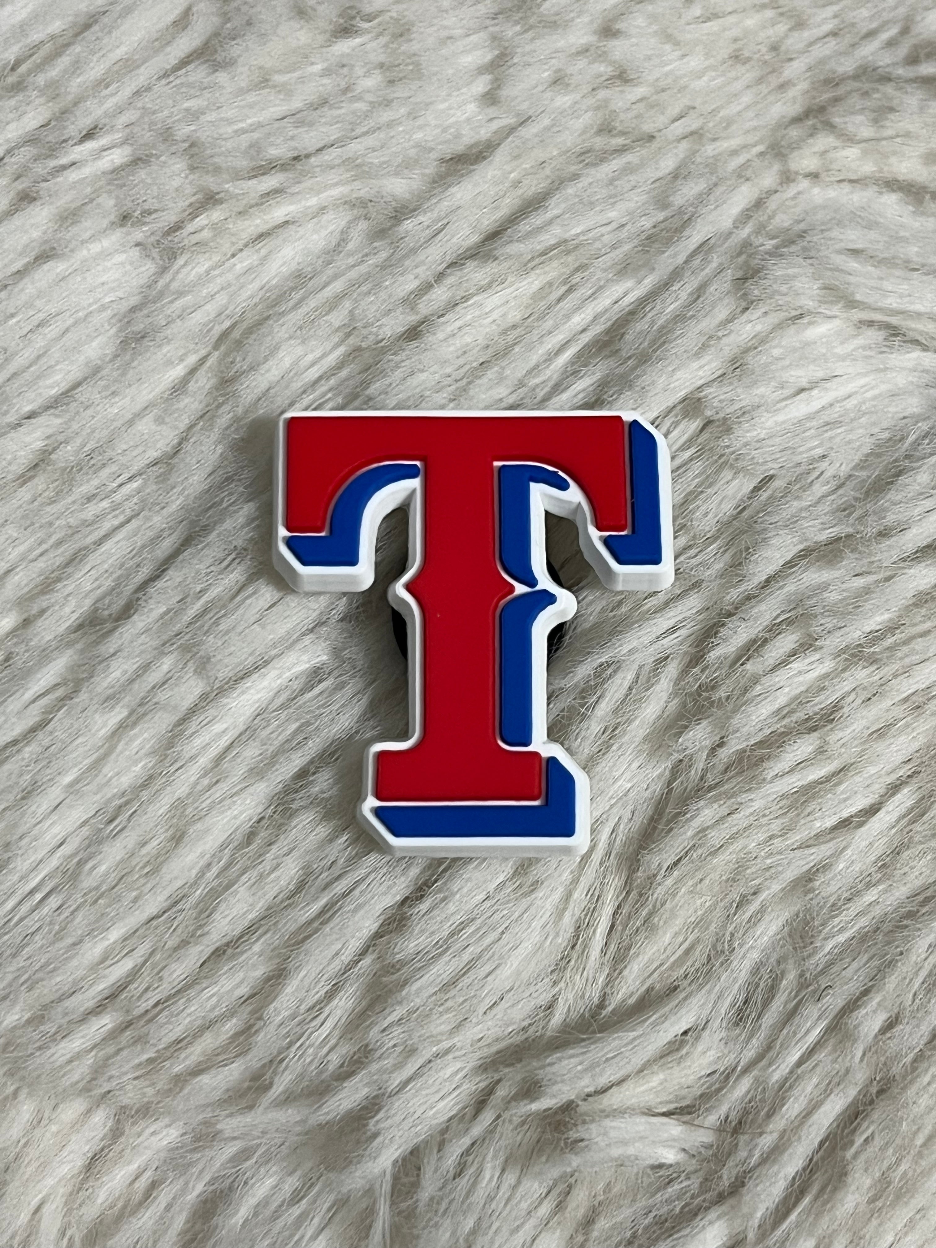 Texas Rangers Croc Charms