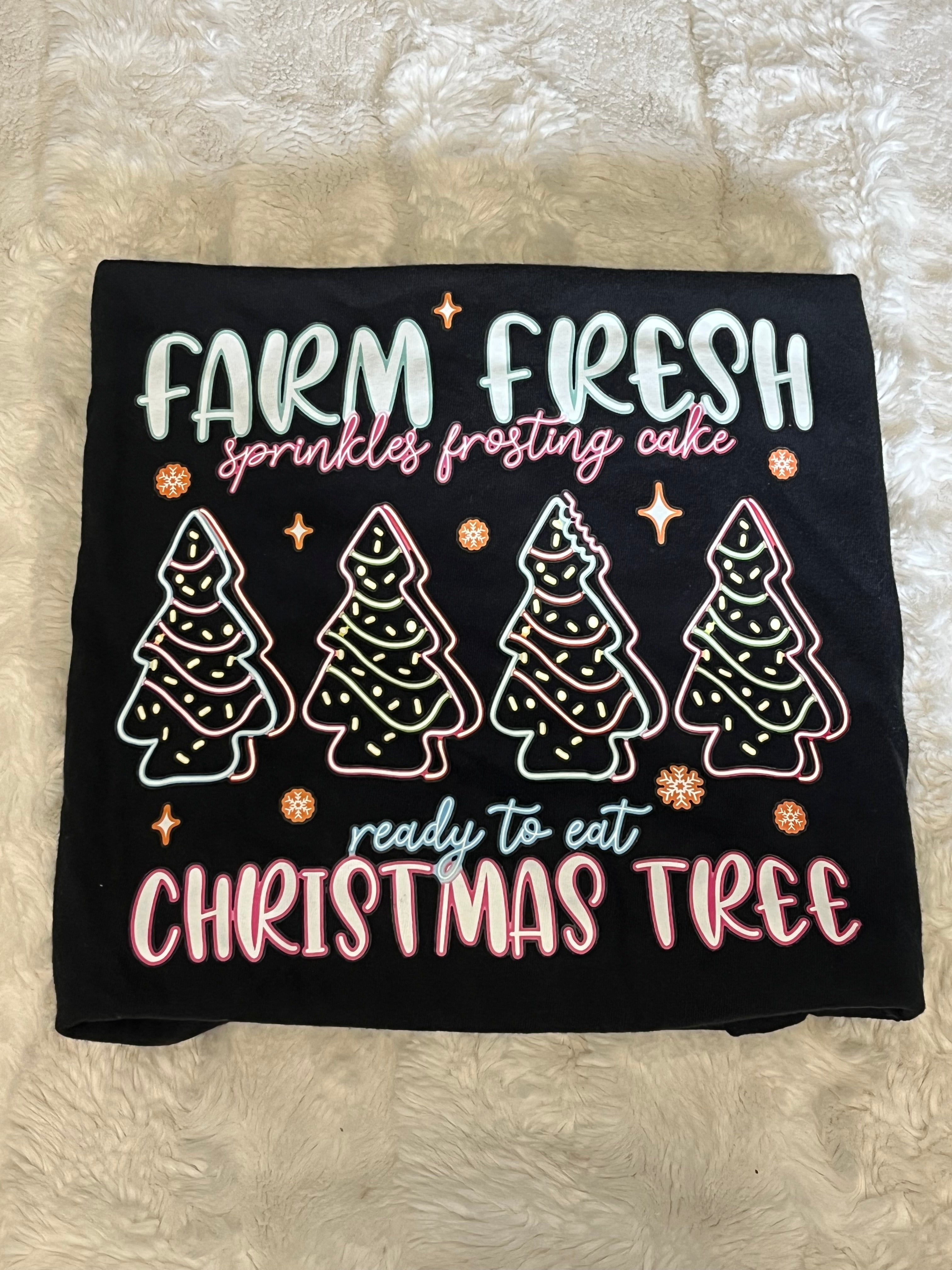 Christmas Cake Tree T-Shirt