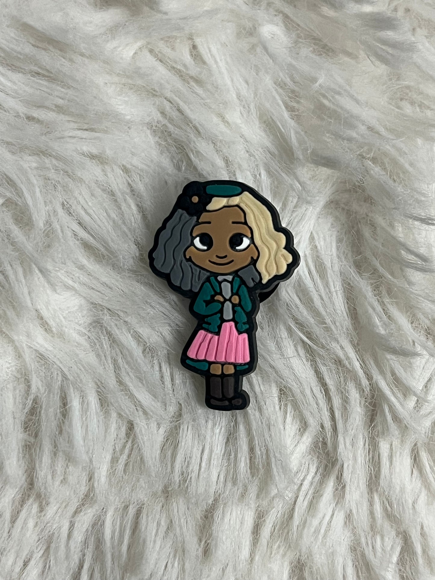 Wednesday Addams Shoe Charms