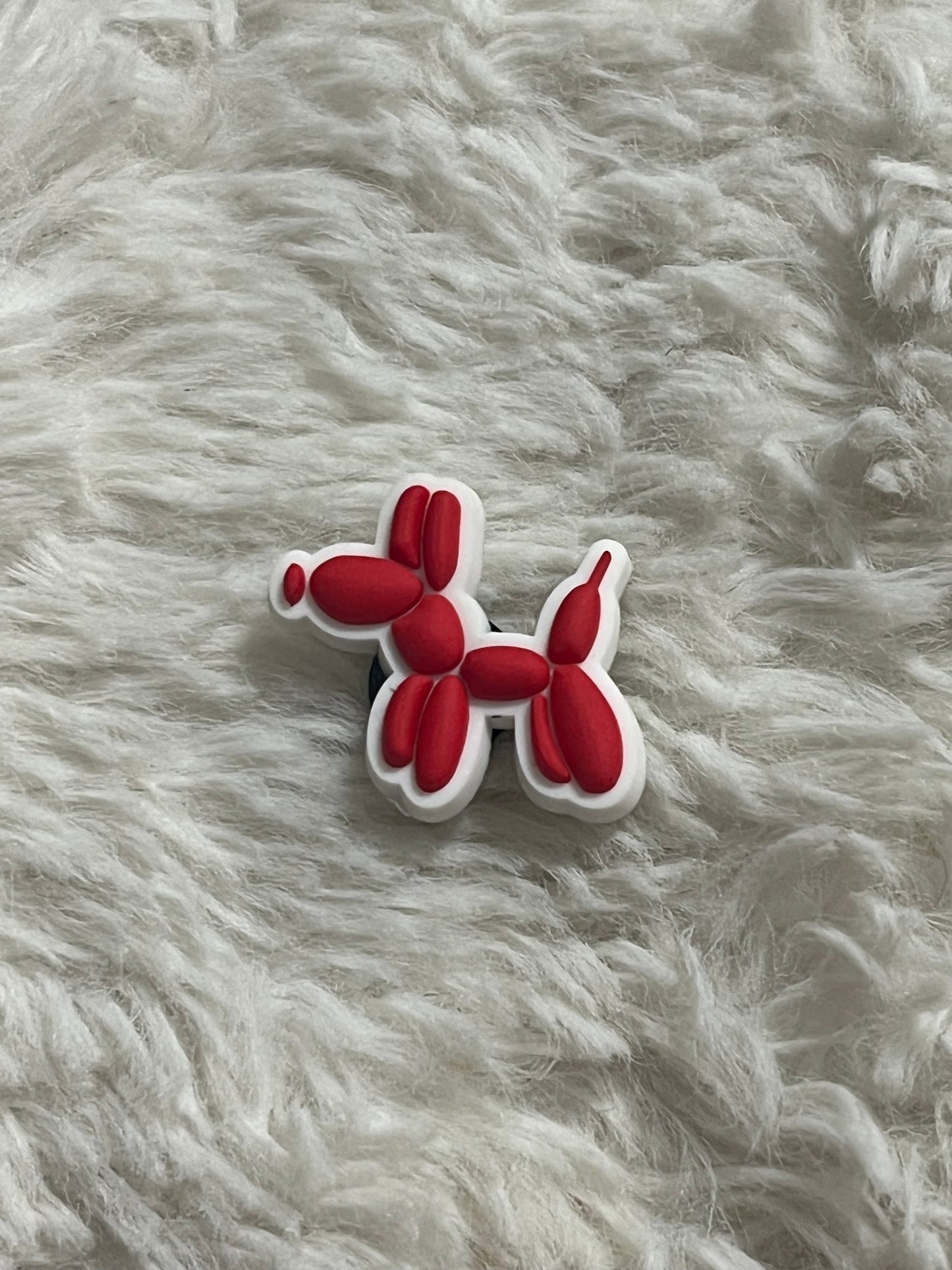 Balloon Dog Shoe Charms