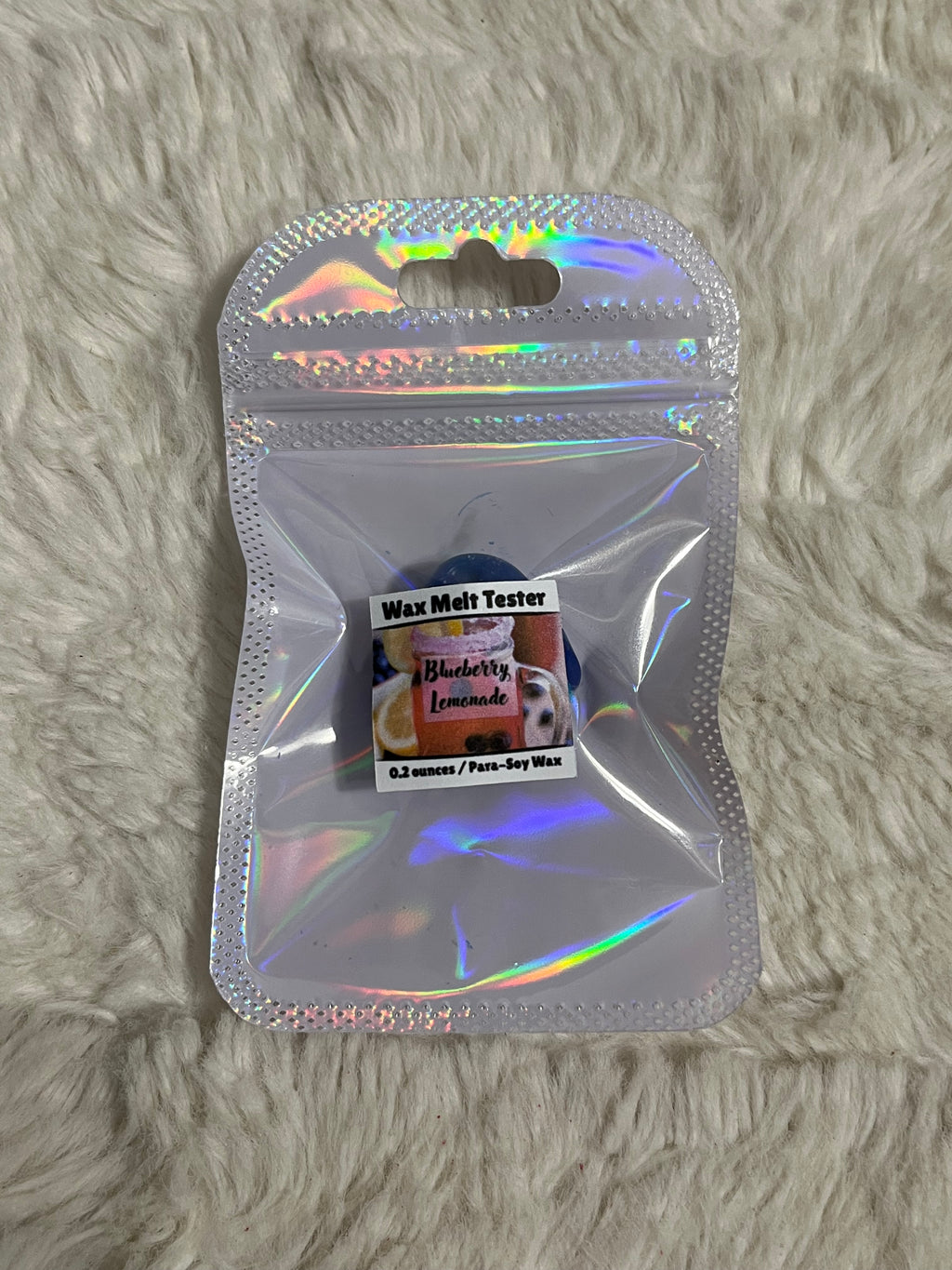 Blueberry Lemonade Wax Melt Tester